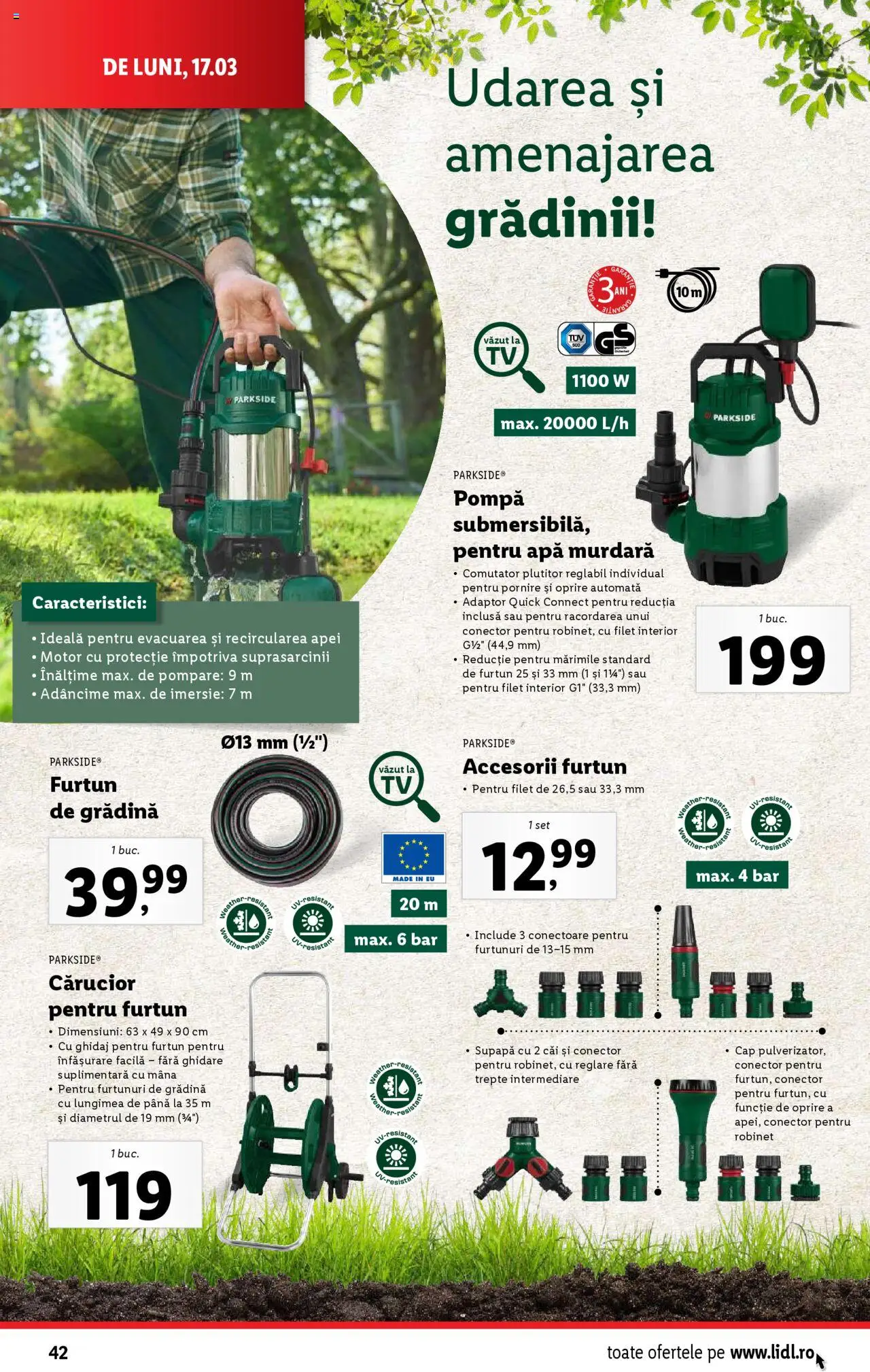 Catalog LIDL 17 - 23 Martie 2025 | Pagina 42 | Produse: Conector, Adaptor, Apă