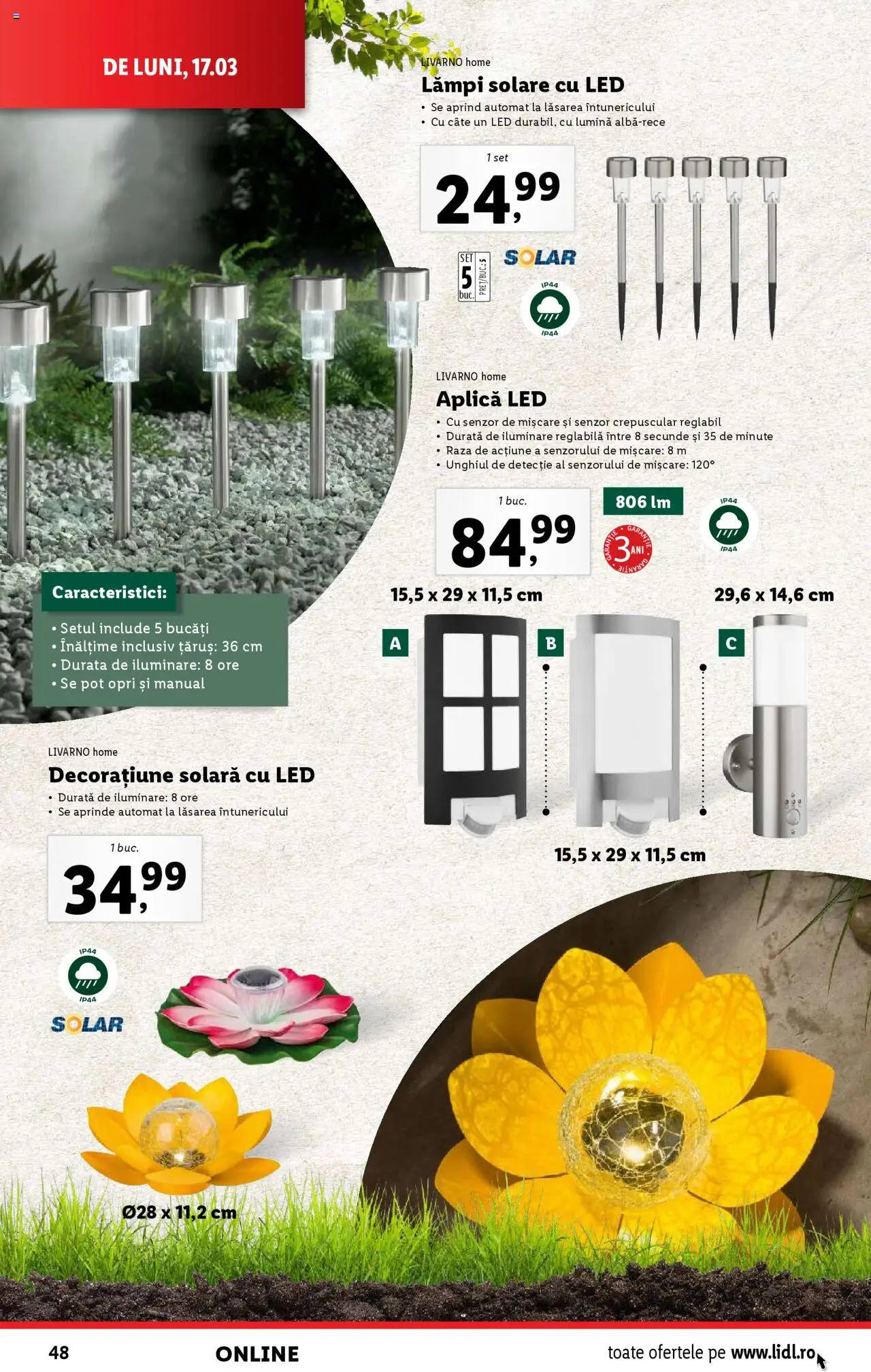 Catalog LIDL 17 - 23 Martie 2025 | Pagina 48 | Produse: Tavuk suyu, T cetveli, Babak