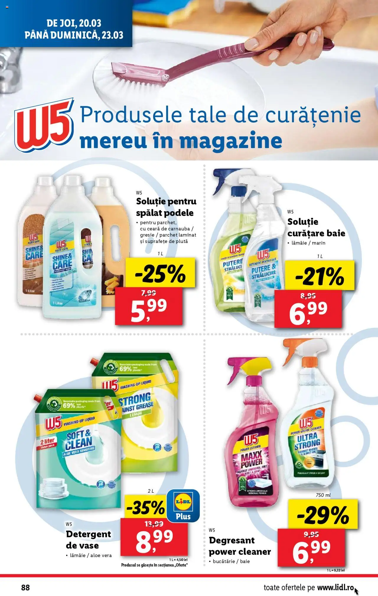 Catalog LIDL 17 - 23 Martie 2025 | Pagina 88 | Produse: Aloe vera, Parchet, Bucătărie, Lămâie