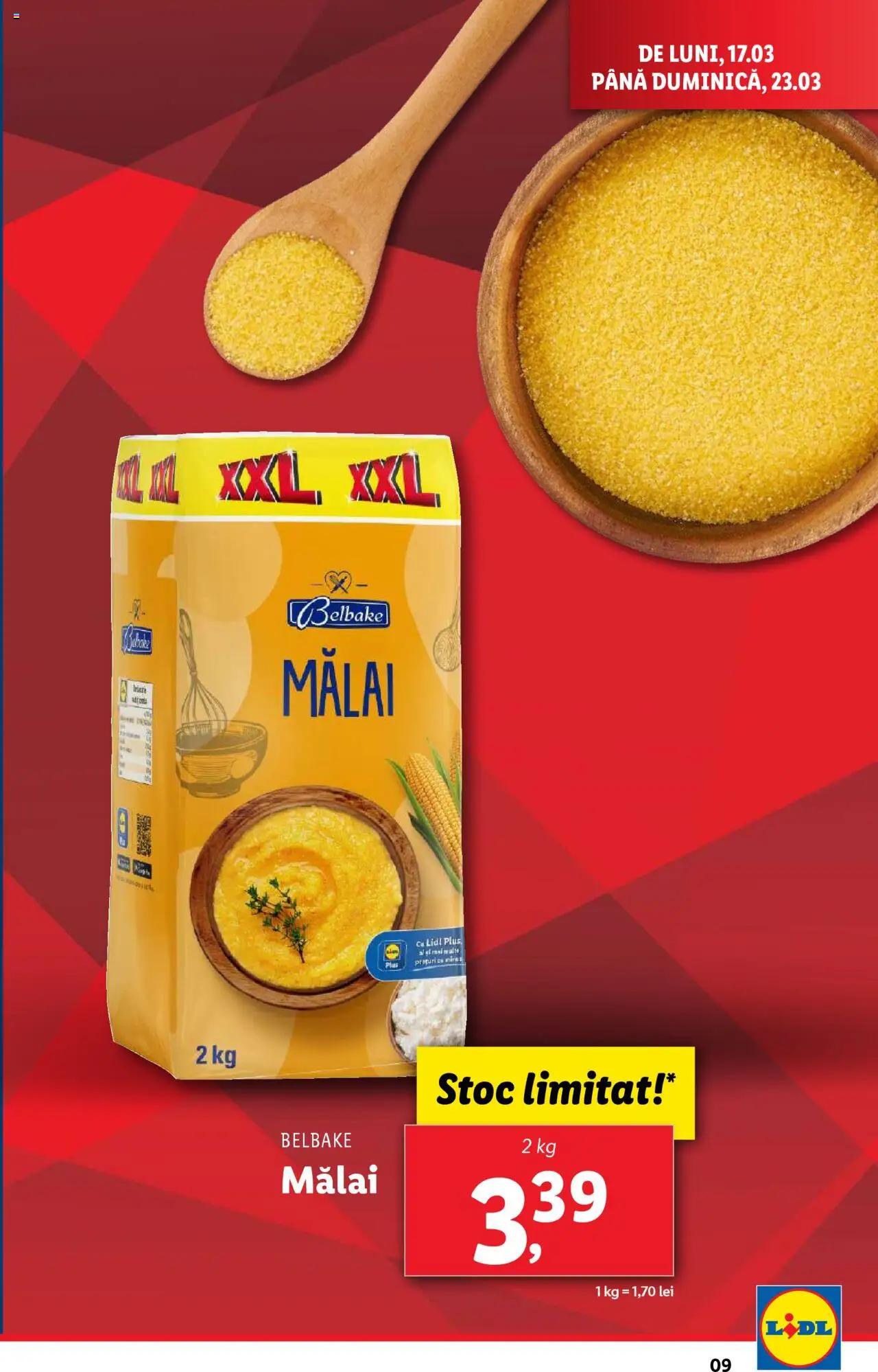 Catalog LIDL 17 - 23 Martie 2025 | Pagina 9 | Produse: Mălai