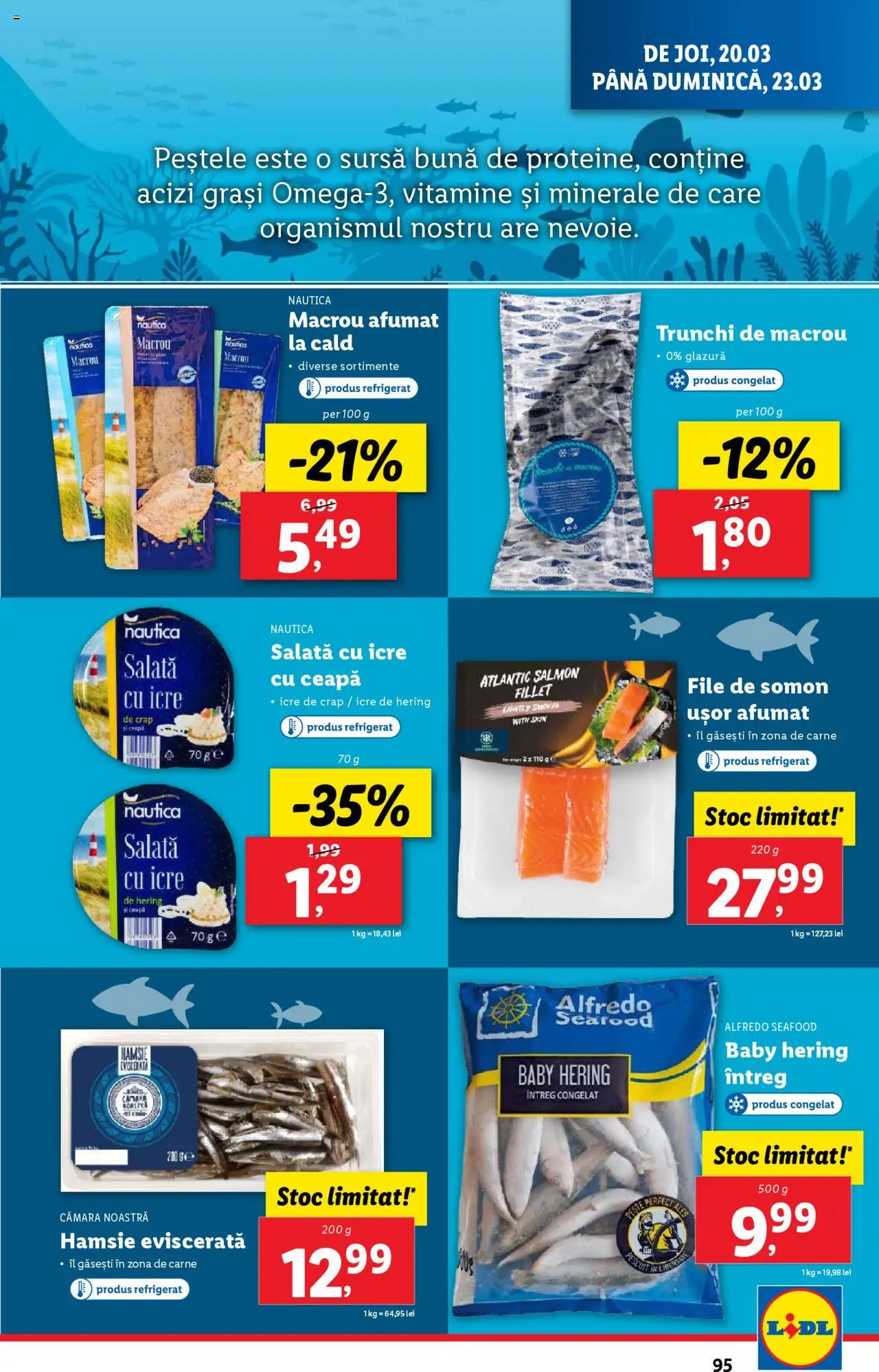 Catalog LIDL 17 - 23 Martie 2025 | Pagina 95 | Produse: Salată cu icre, Salată, Ceapă