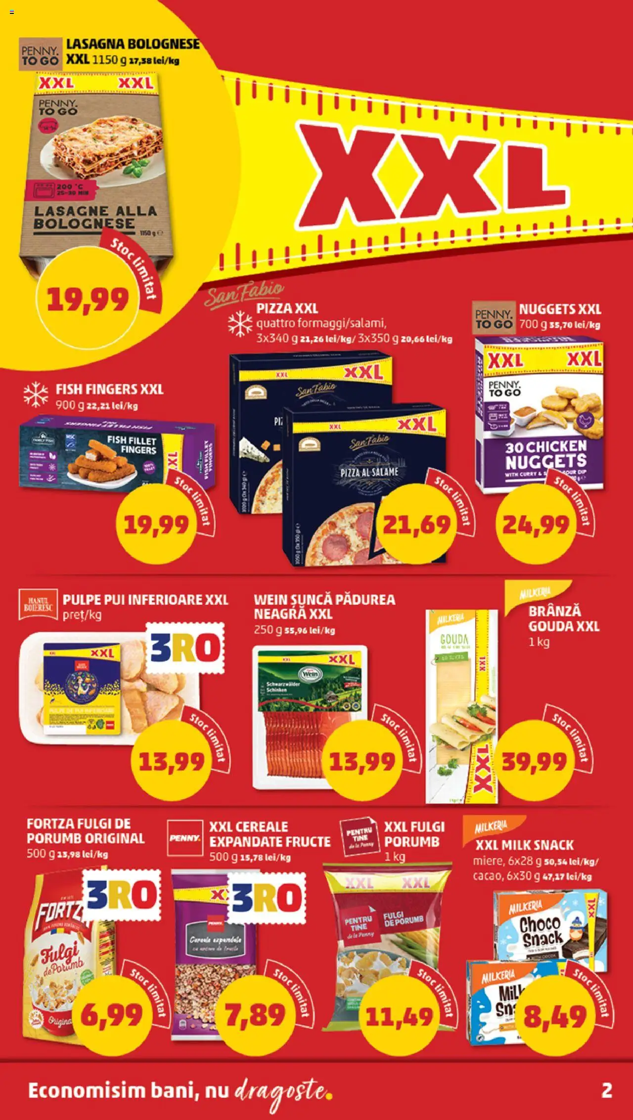 Catalog PENNY Market 12 - 18 Martie 2025 | Pagina 2 | Produse: Lasagna, Șuncă, Porumb, Fructe