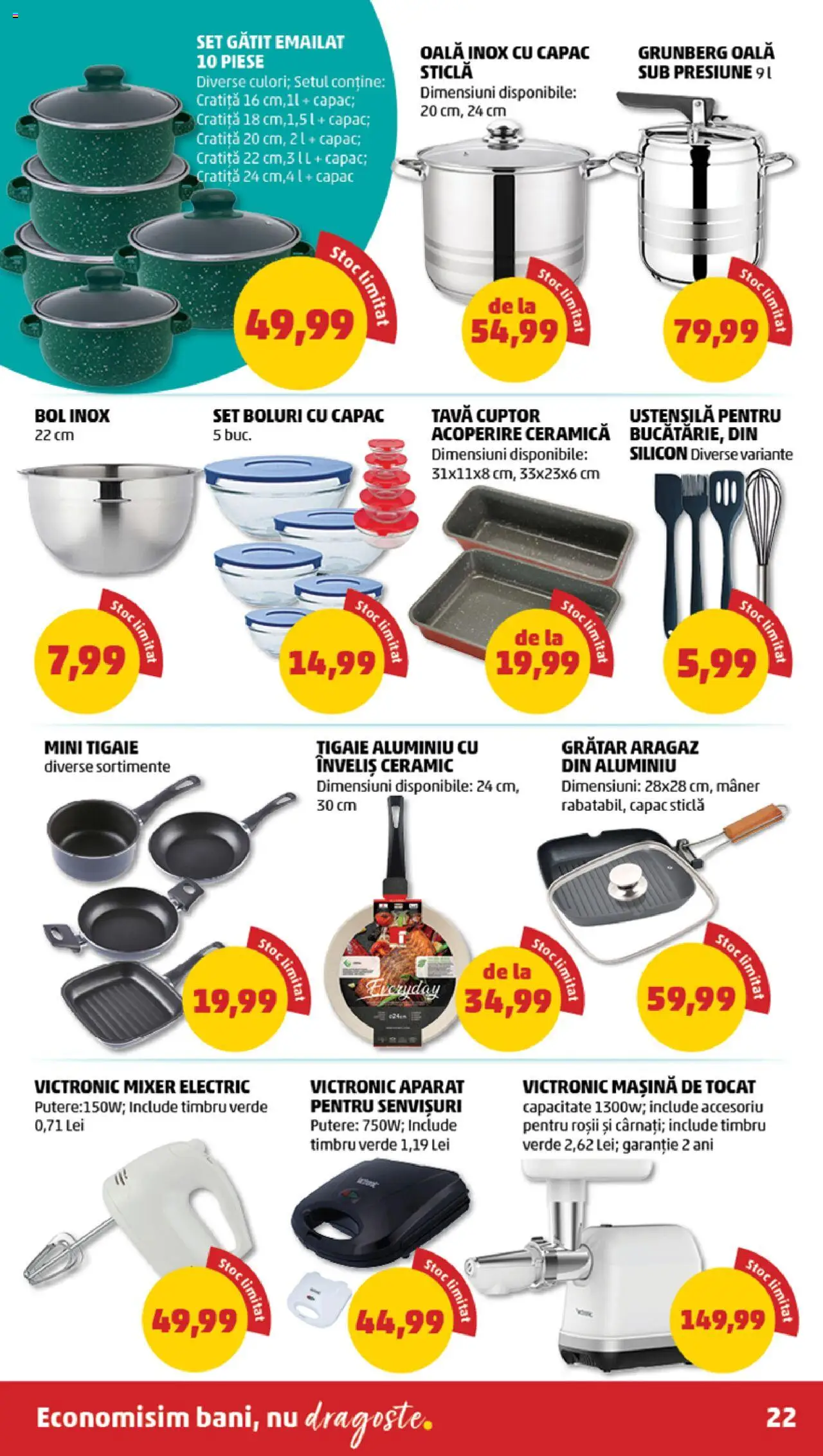Catalog PENNY Market 12 - 18 Martie 2025 | Pagina 22 | Produse: Aragaz, Cratiță, Bol, Grătar