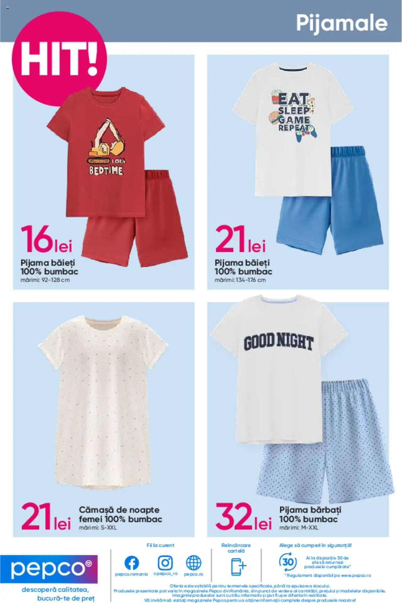Catalog Pepco 13 - 26 Martie 2025 | Pagina 12 | Produse: Pijamale