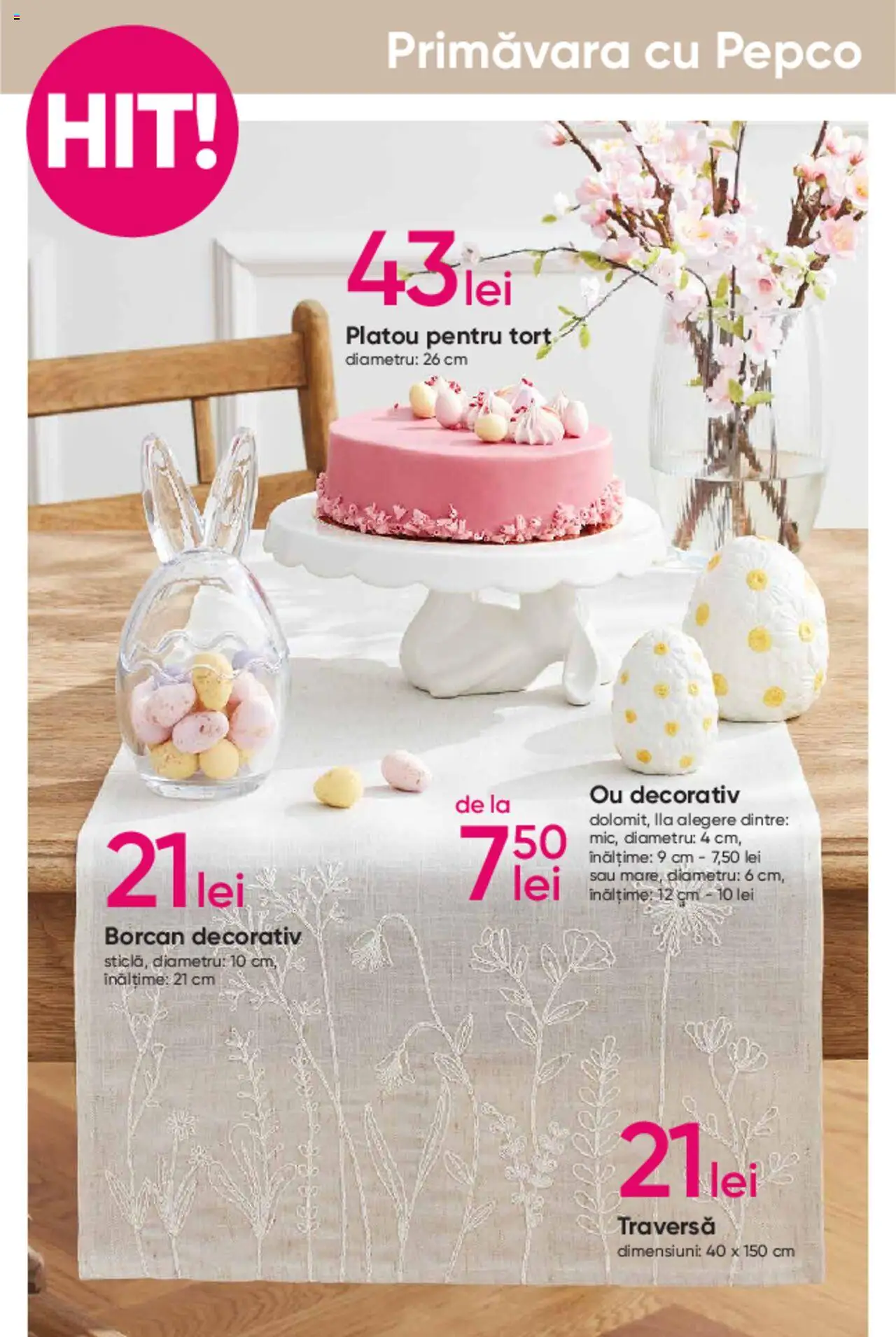 Catalog Pepco 13 - 26 Martie 2025 | Pagina 2 | Produse: Borcan, Tort