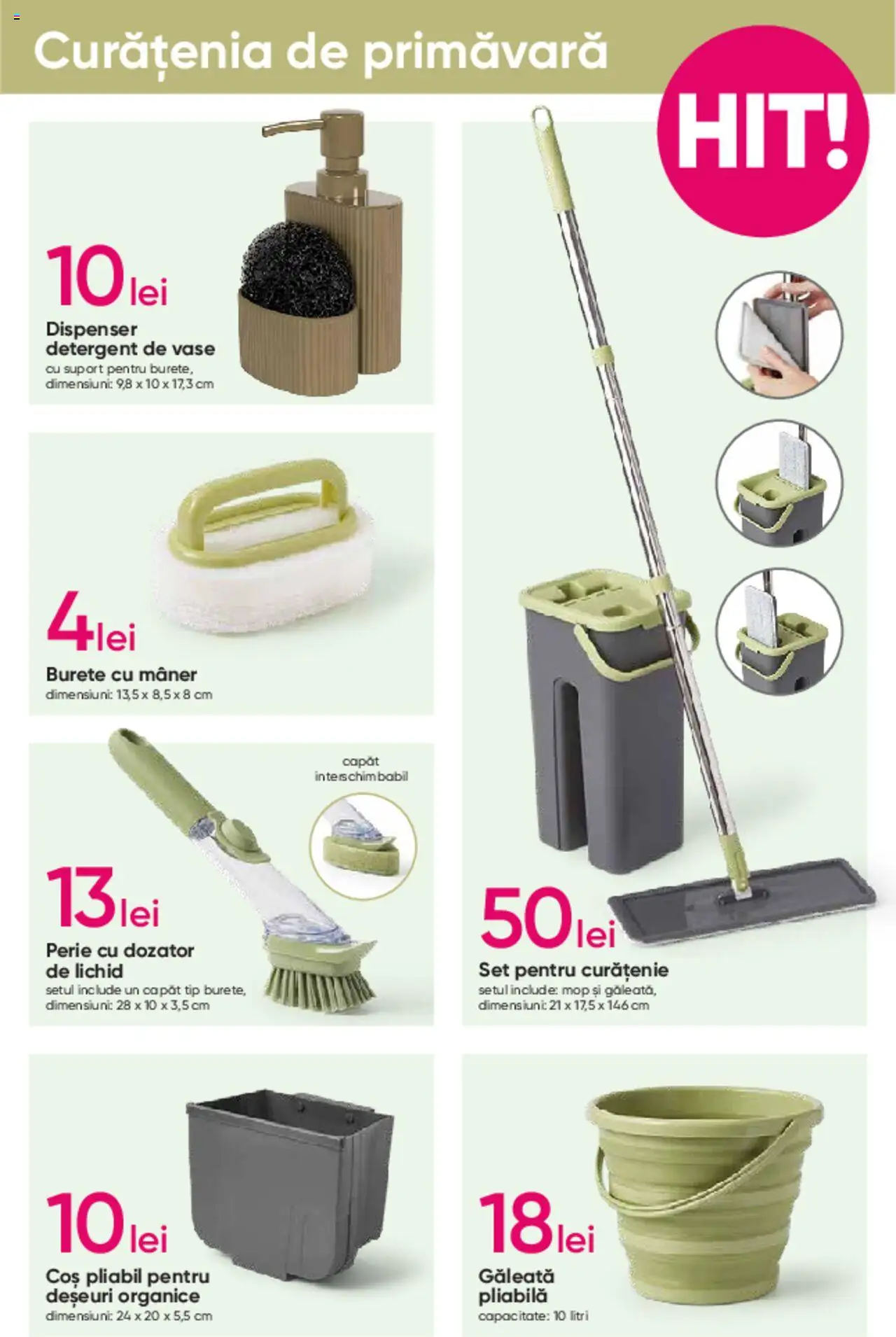 Catalog Pepco 13 - 26 Martie 2025 | Pagina 7 | Produse: Mâner, Perie, Burete, Detergent