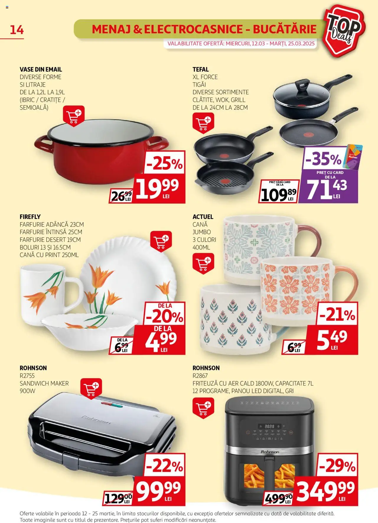 Catalog Auchan 12 - 25 Martie 2025 | Pagina 14 | Produse: Grill, Friteuză, Bucătărie, Babak