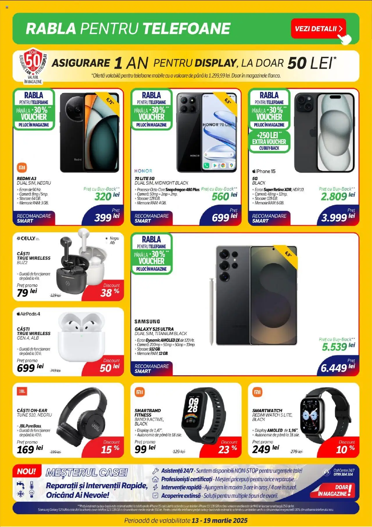 Catalog Flanco 13 - 19 Martie 2025 | Pagina 2 | Produse: Memorie, Căști, Cameră, Smartwatch
