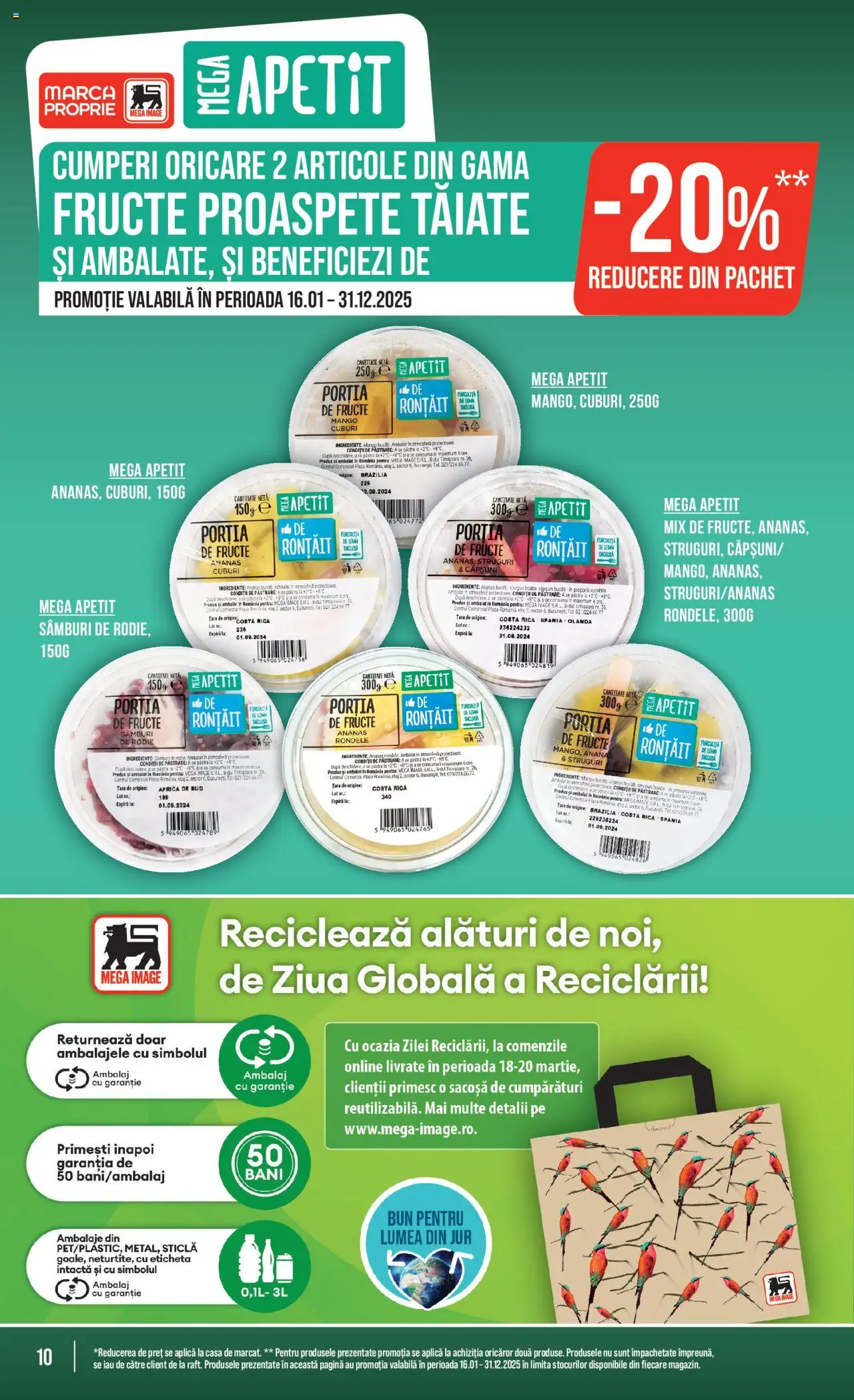Catalog Mega Image 13 - 19 Martie 2025 | Pagina 10 | Produse: Struguri, Căpșuni, Fructe, Mango