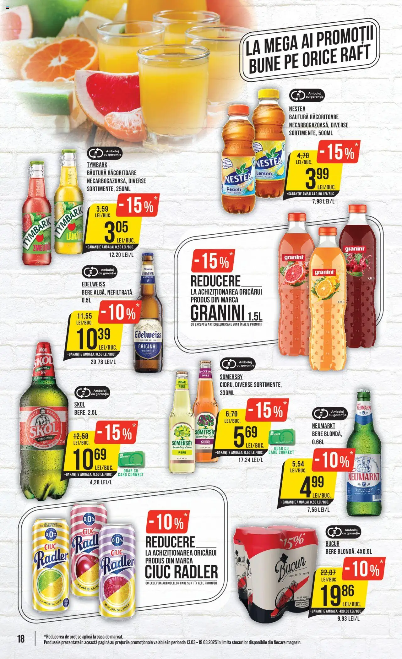 Catalog Mega Image 13 - 19 Martie 2025 | Pagina 18 | Produse: Lime, Zmeură, Bere, Lămâie