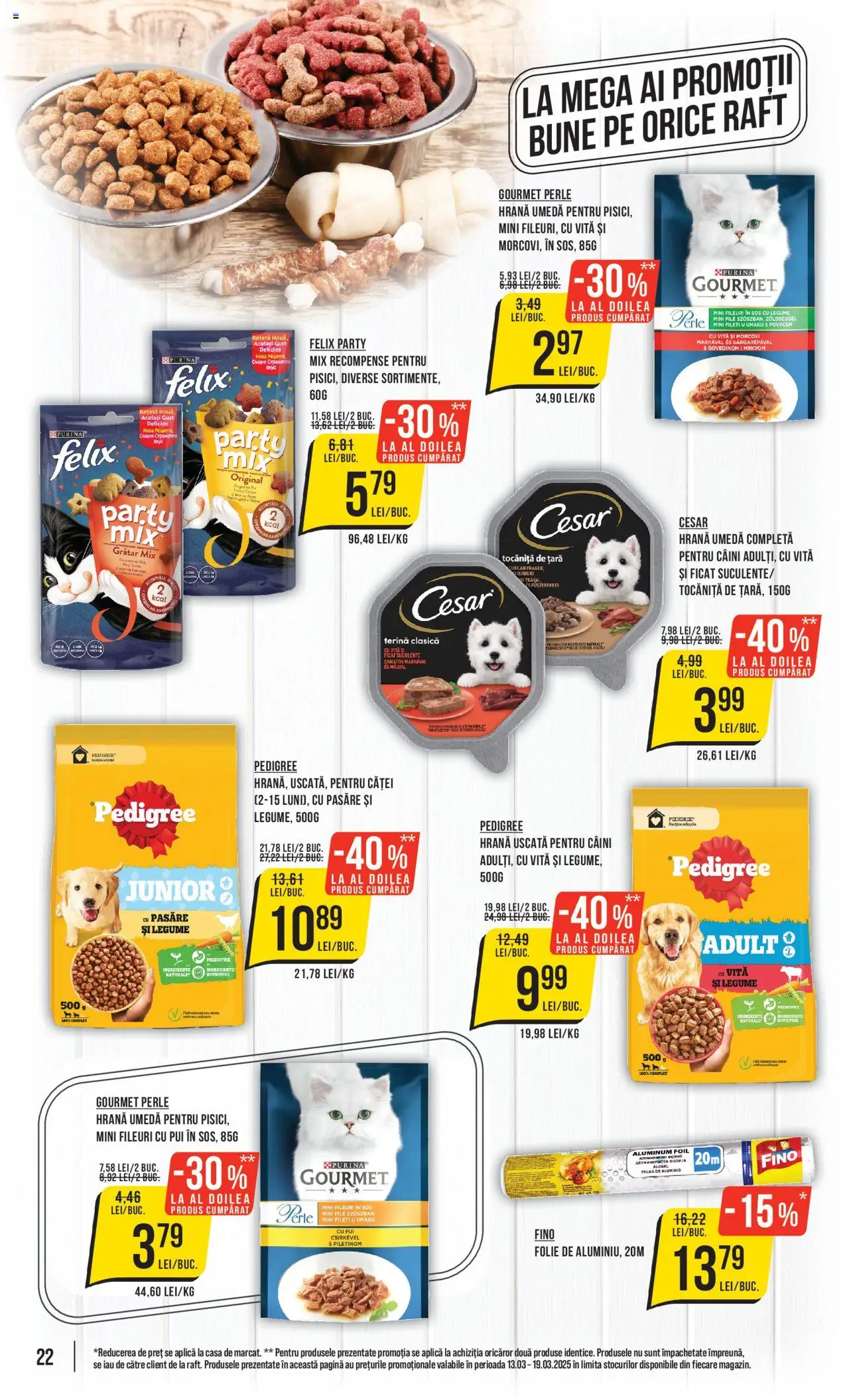 Catalog Mega Image 13 - 19 Martie 2025 | Pagina 22 | Produse: Raft, Morcovi, Legume, Sos