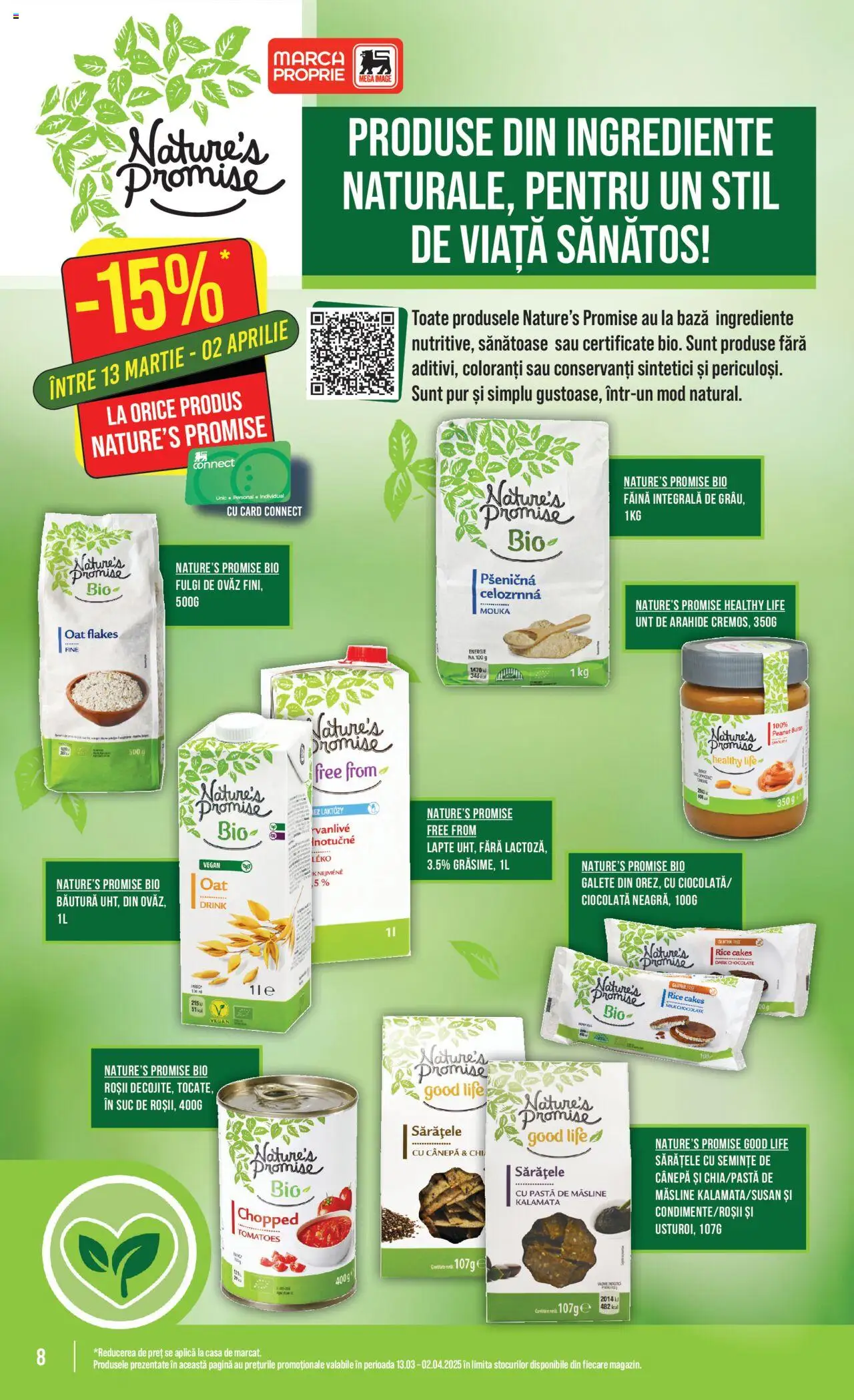 Catalog Mega Image 13 - 19 Martie 2025 | Pagina 8 | Produse: Şerit ödül, Unt, Unt de arahide, Suc