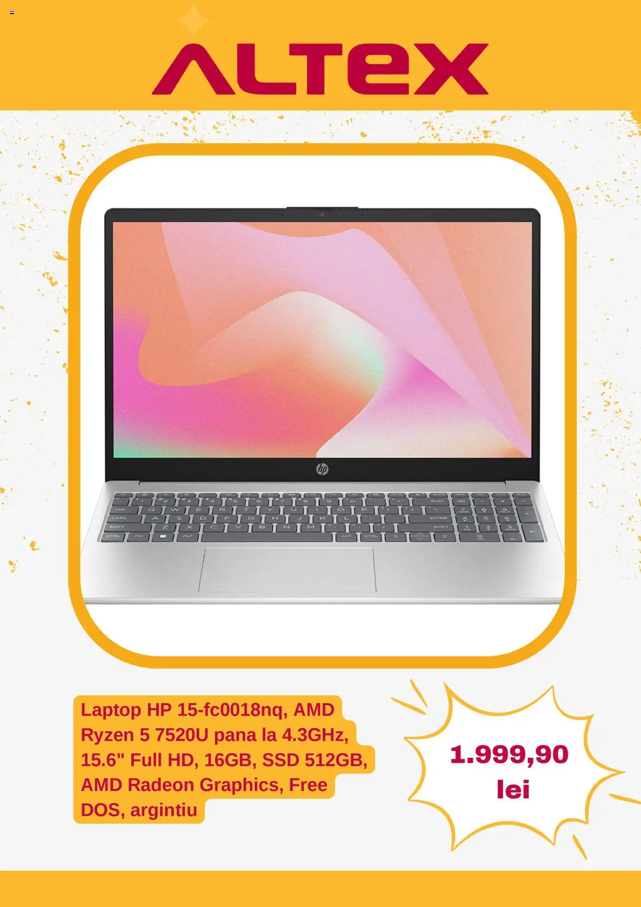 Catalog Altex 13 - 19 Martie 2025 | Pagina 3 | Produse: Laptop