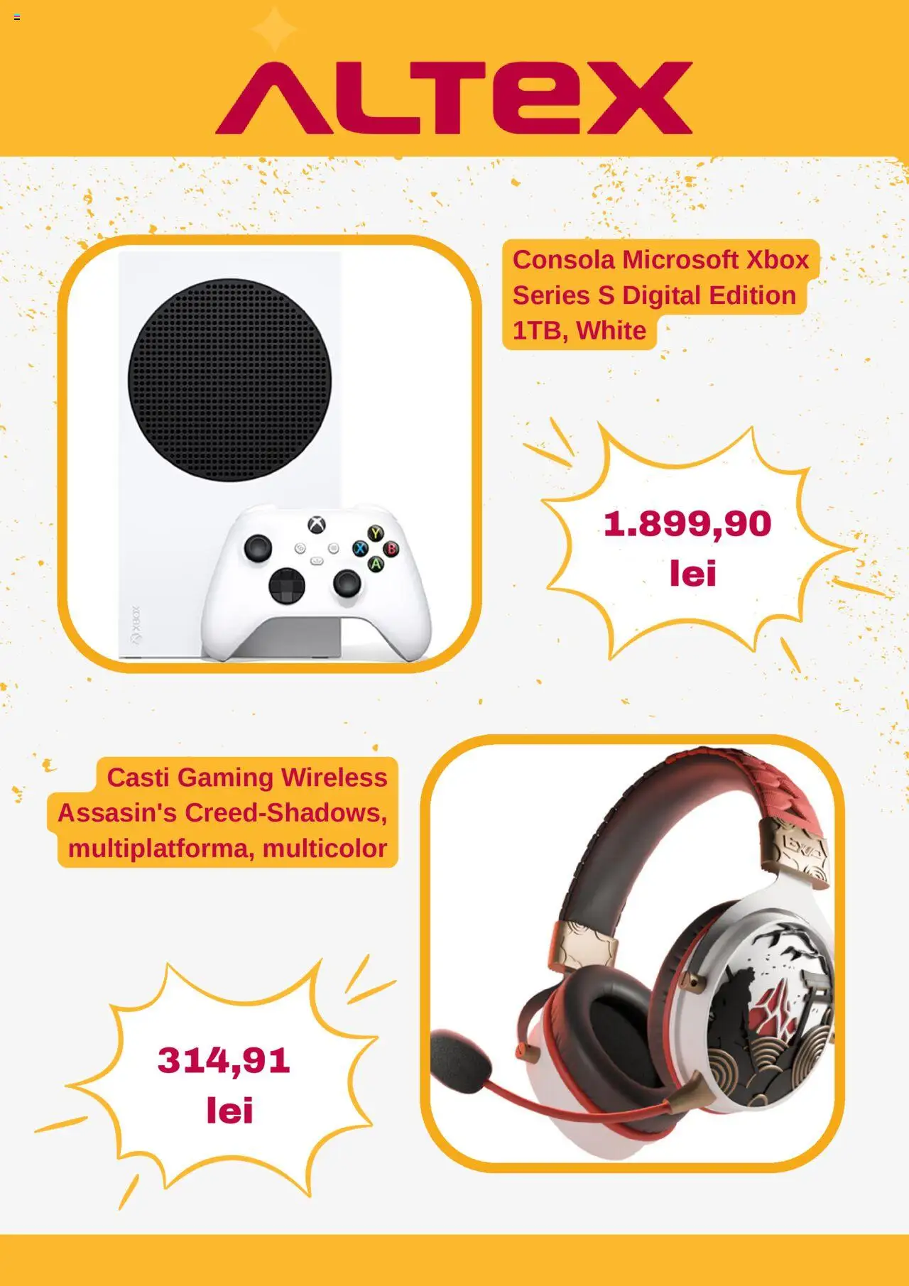 Catalog Altex 13 - 19 Martie 2025 | Pagina 4 | Produse: Căști, Xbox