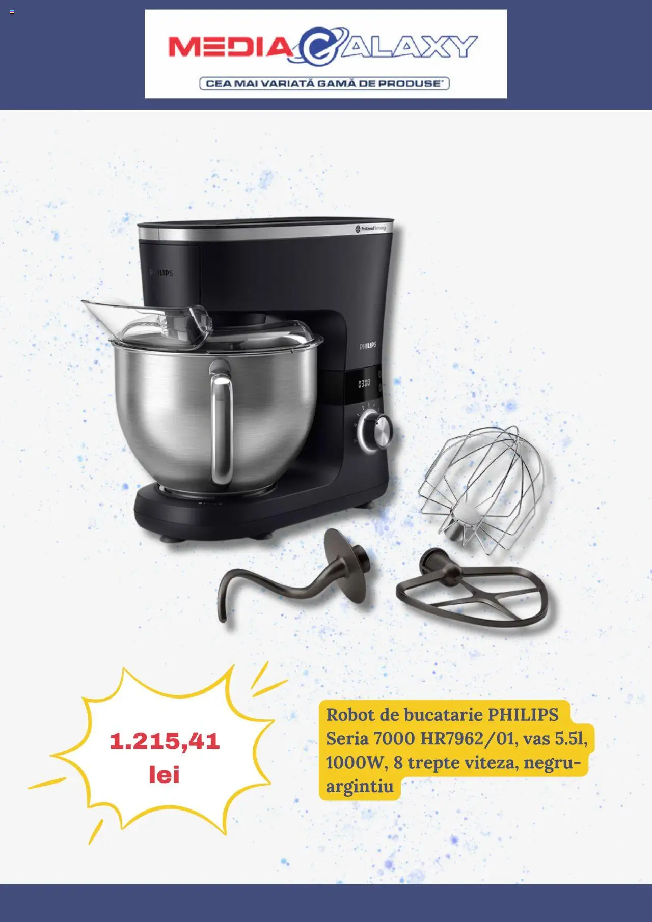Catalog Media Galaxy 13 - 19 Martie 2025 | Pagina 7 | Produse: Robot de bucătarie, Enginar, Robot, Bucătărie