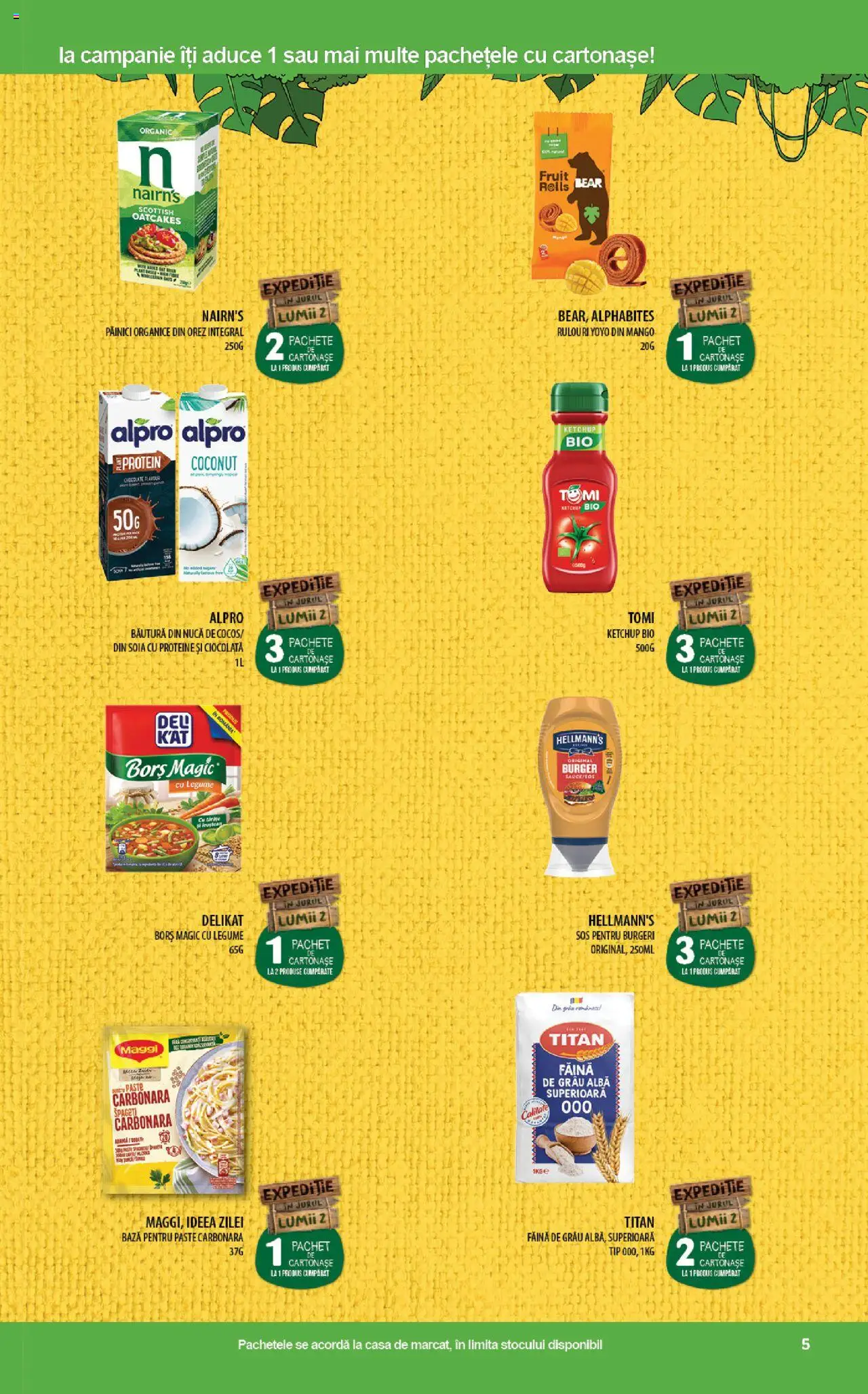 Catalog Mega Image 13 - 26 Martie 2025 | Pagina 5 | Produse: Făină, Orez, Paste, Ketchup