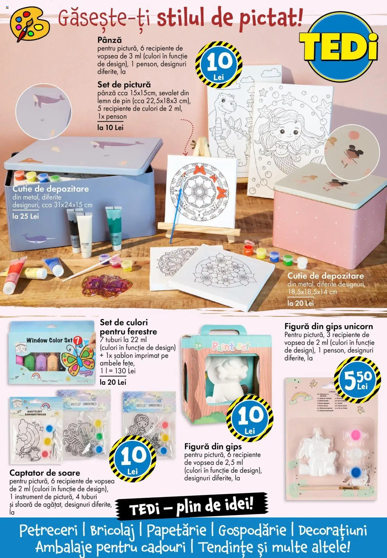 Catalog TEDi 7 - 15 Februarie 2025 | Pagina 19 | Produse: Vopsea, Cutie, Recipiente