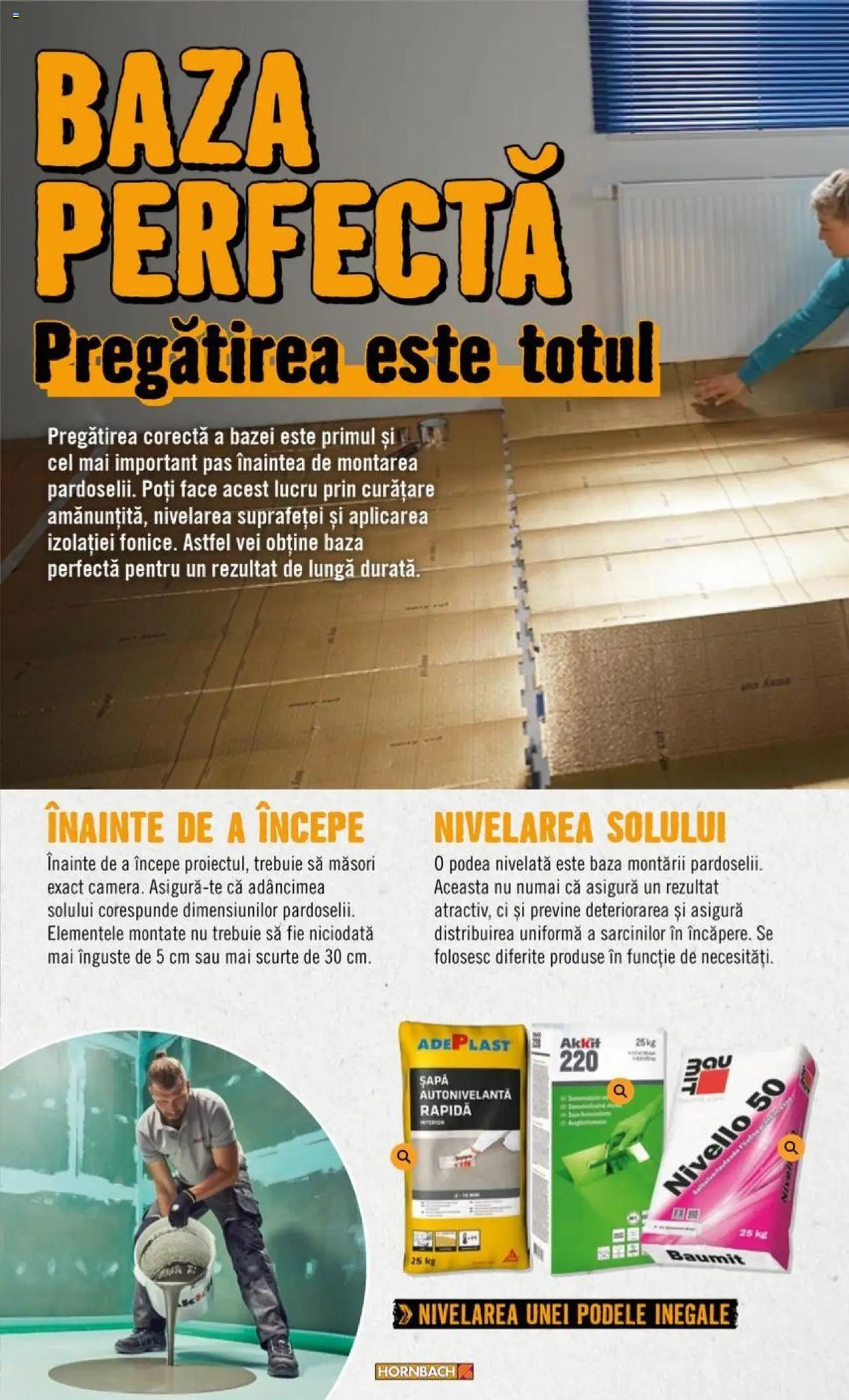 Catalog Hornbach 15 2024 - 31 Octombrie 2025 | Pagina 6 | Produse: Șapă