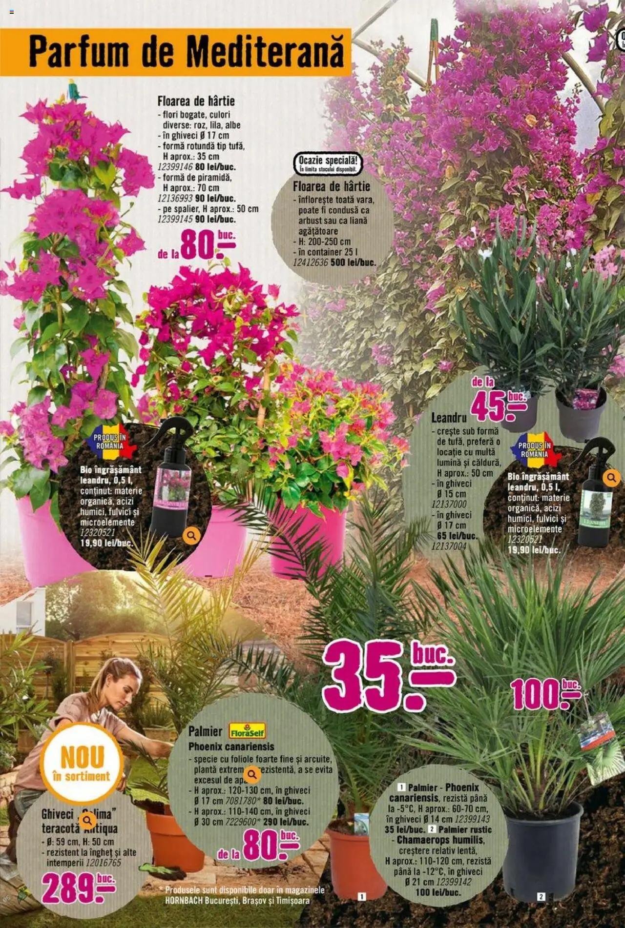 Catalog Hornbach 17 Martie - 25 Aprilie 2025 | Pagina 20 | Produse: Şerit ödül, Tavuk suyu, Ghiveci, Parfum