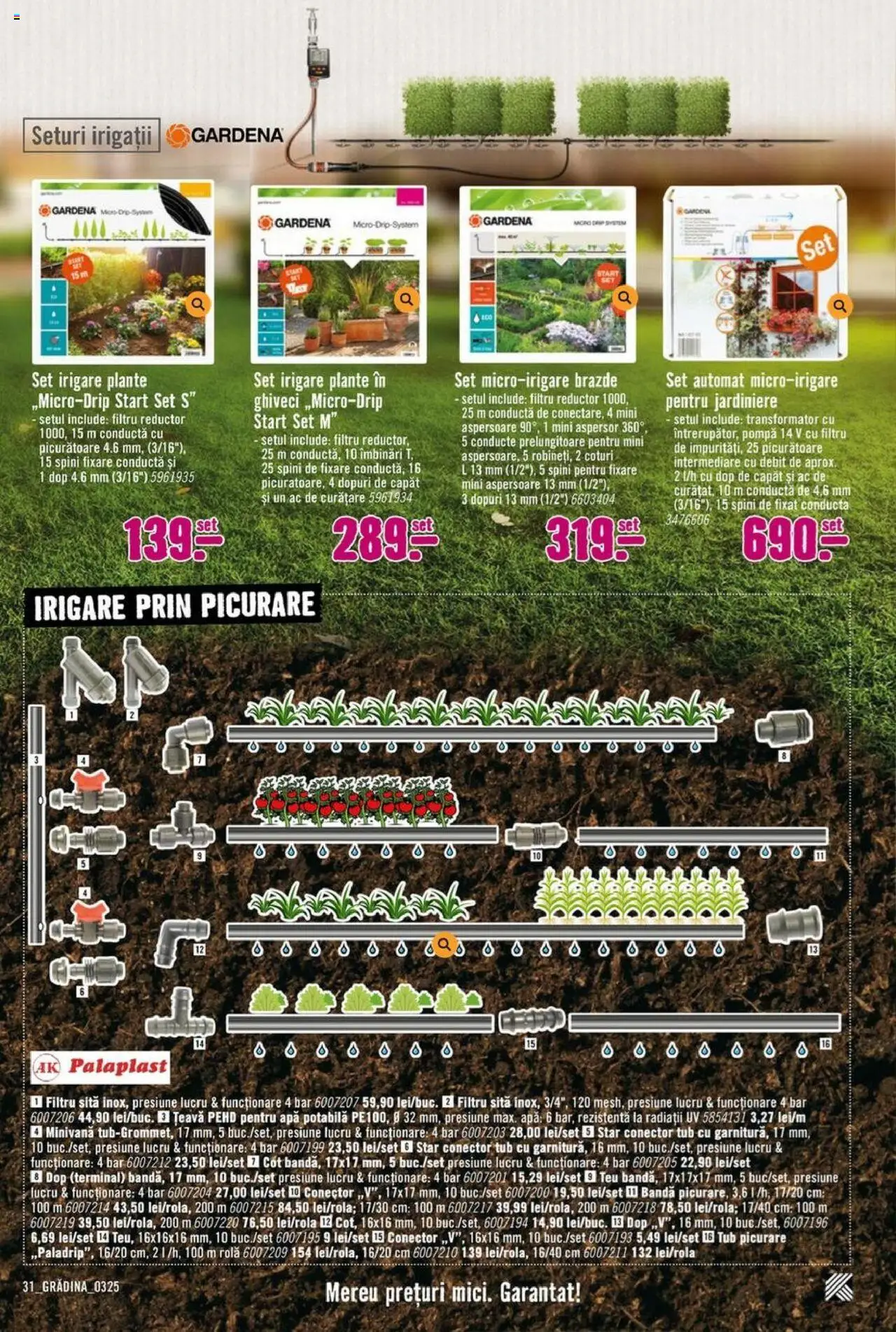 Catalog Hornbach 17 Martie - 25 Aprilie 2025 | Pagina 31 | Produse: Conector, Sită, Ghiveci, Apă