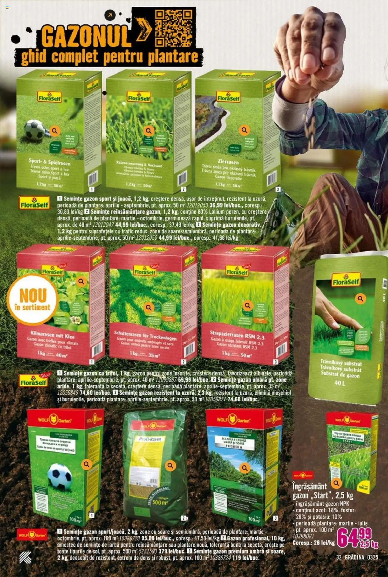 Catalog Hornbach 17 Martie - 25 Aprilie 2025 | Pagina 32 | Produse: Semințe