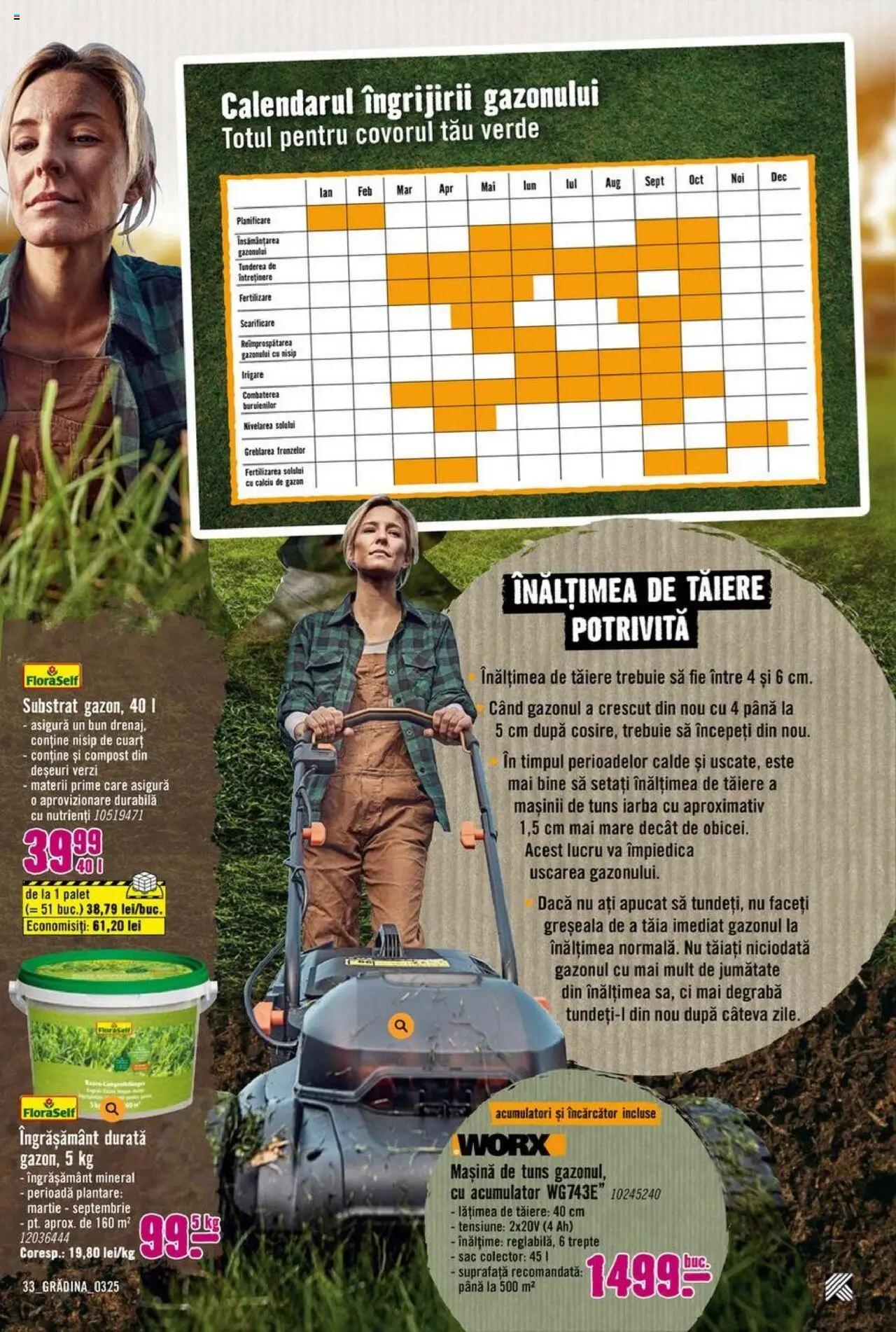 Catalog Hornbach 17 Martie - 25 Aprilie 2025 | Pagina 33 | Produse: Încărcător, Mașină de tuns
