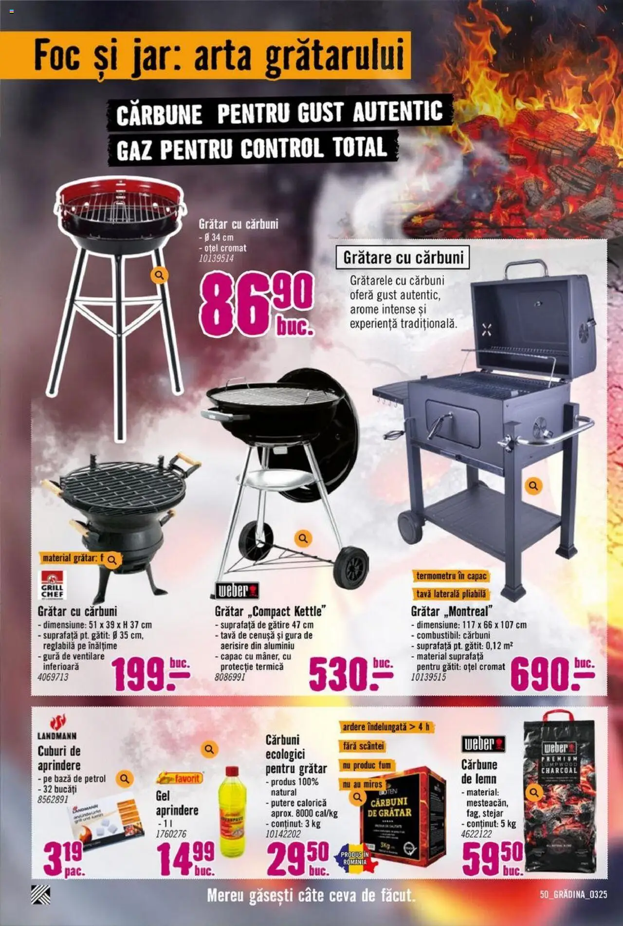 Catalog Hornbach 17 Martie - 25 Aprilie 2025 | Pagina 50 | Produse: Grill, Termometru, Grătar