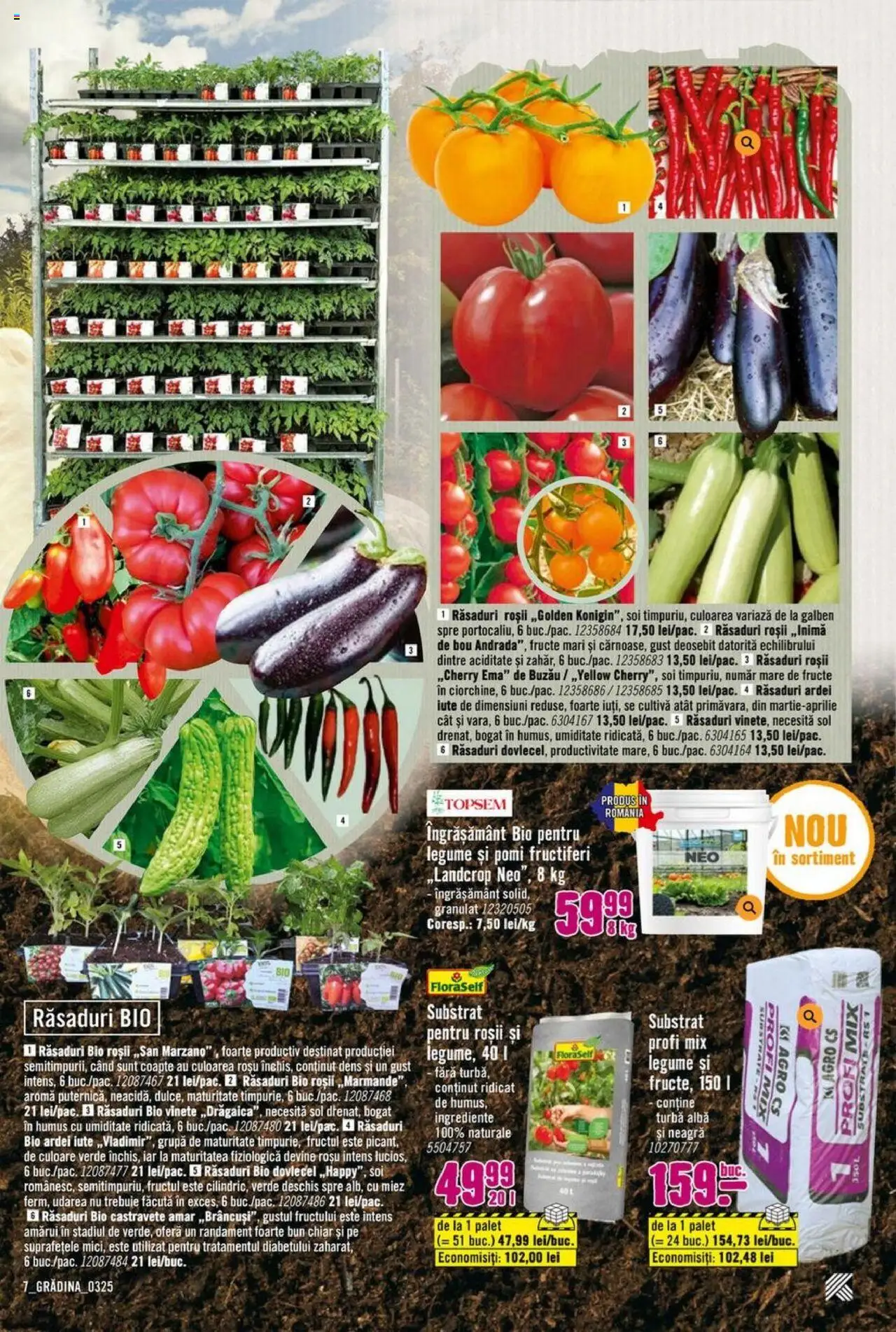 Catalog Hornbach 17 Martie - 25 Aprilie 2025 | Pagina 7 | Produse: Ardei, Roșii, Legume, Fructe