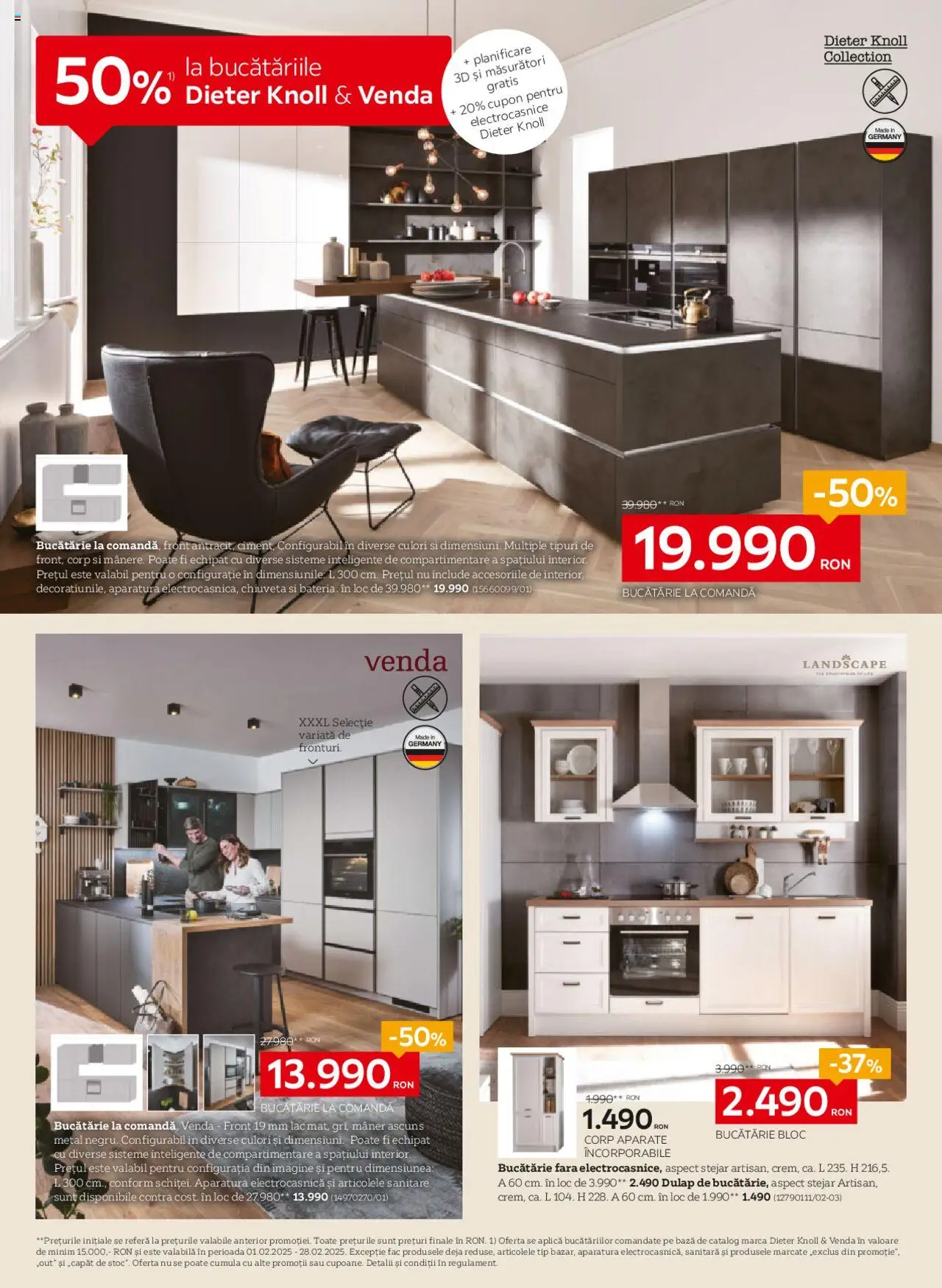 Catalog XXXLutz 3 Februarie - 2 Martie 2025 | Pagina 10 | Produse: Mâner, Bucătărie, Chiuvetă