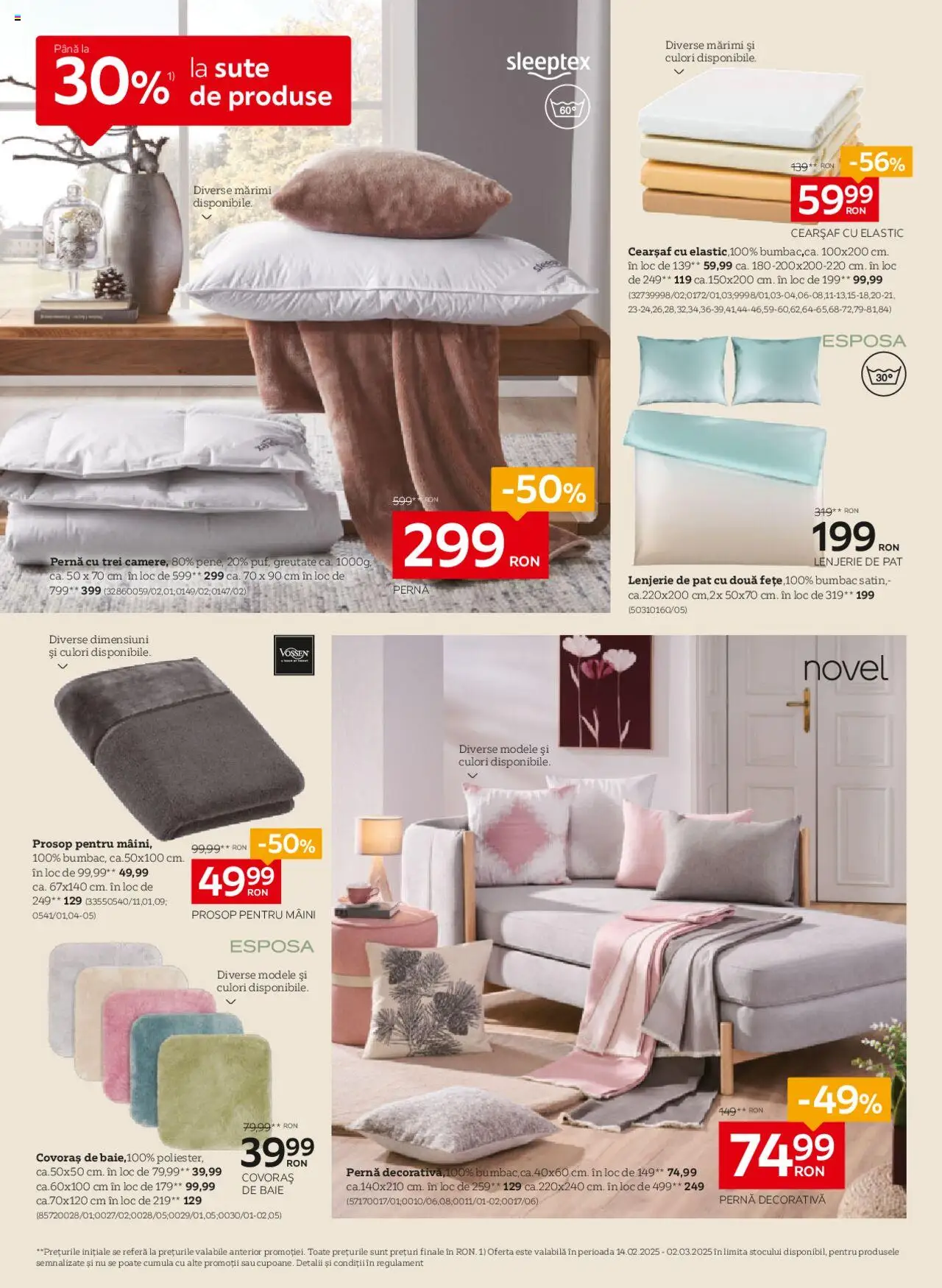 Catalog XXXLutz 3 Februarie - 2 Martie 2025 | Pagina 12 | Produse: Pat, Lenjerie de pat, Pernă