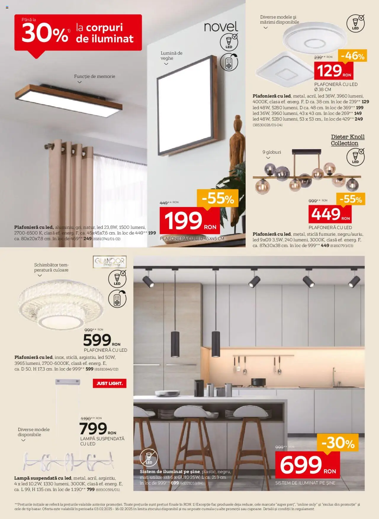 Catalog XXXLutz 3 Februarie - 2 Martie 2025 | Pagina 14 | Produse: Memorie, Plafonieră, Lampă
