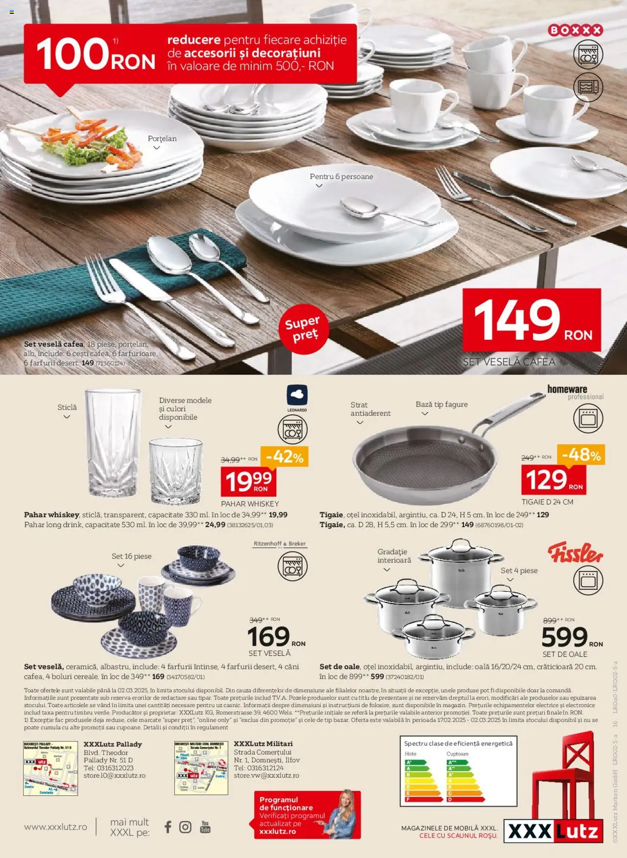 Catalog XXXLutz 3 Februarie - 2 Martie 2025 | Pagina 16 | Produse: Tigaie, Oală, Cafea, Whiskey