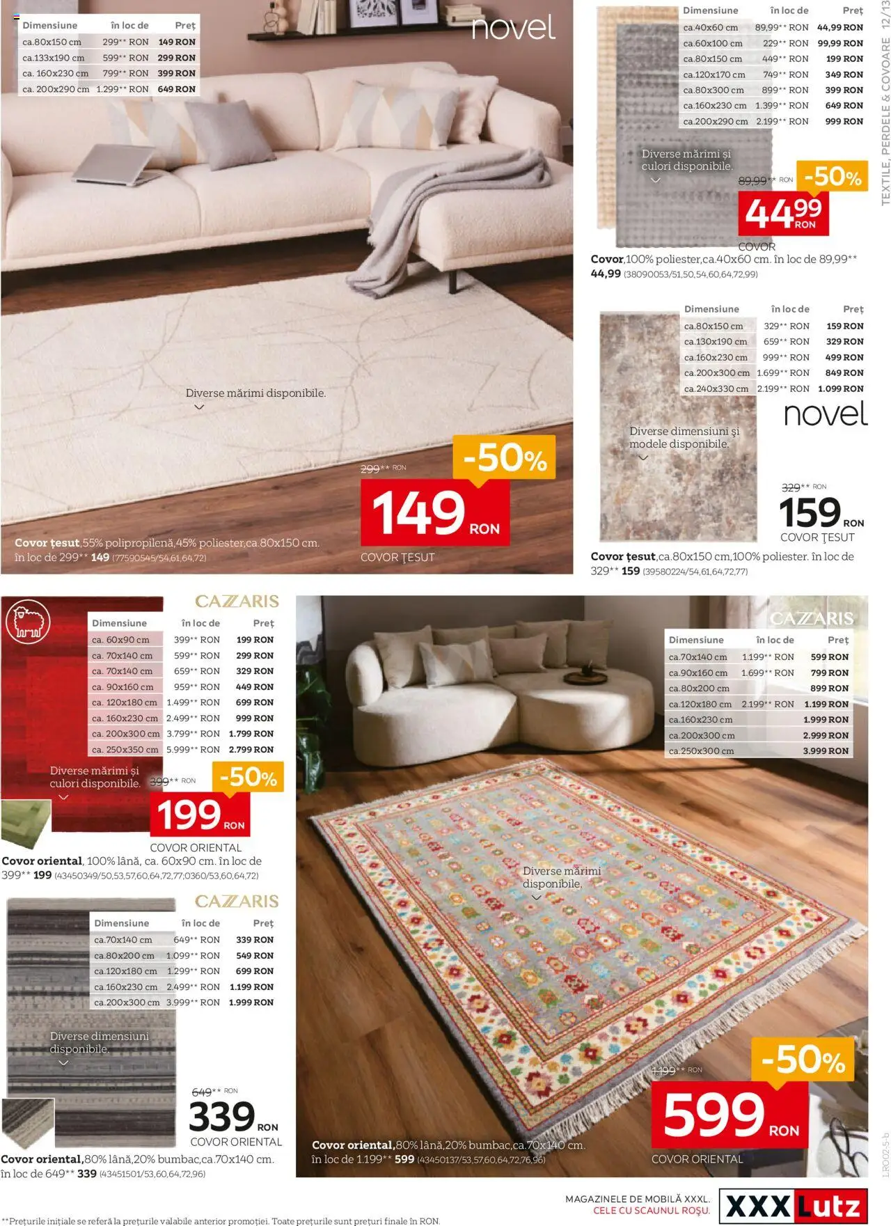 Catalog XXXLutz 17 Februarie - 2 Martie 2025 | Pagina 13 | Produse: Covor