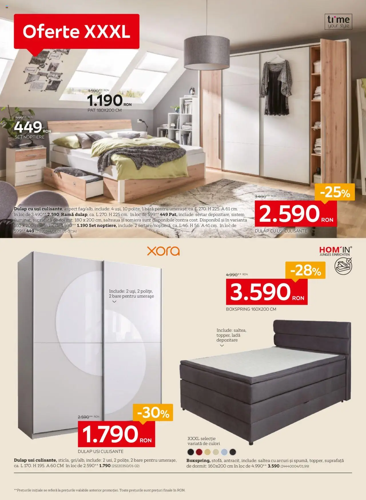 Catalog XXXLutz 17 Februarie - 2 Martie 2025 | Pagina 8 | Produse: Delgeç, Pat, Saltea