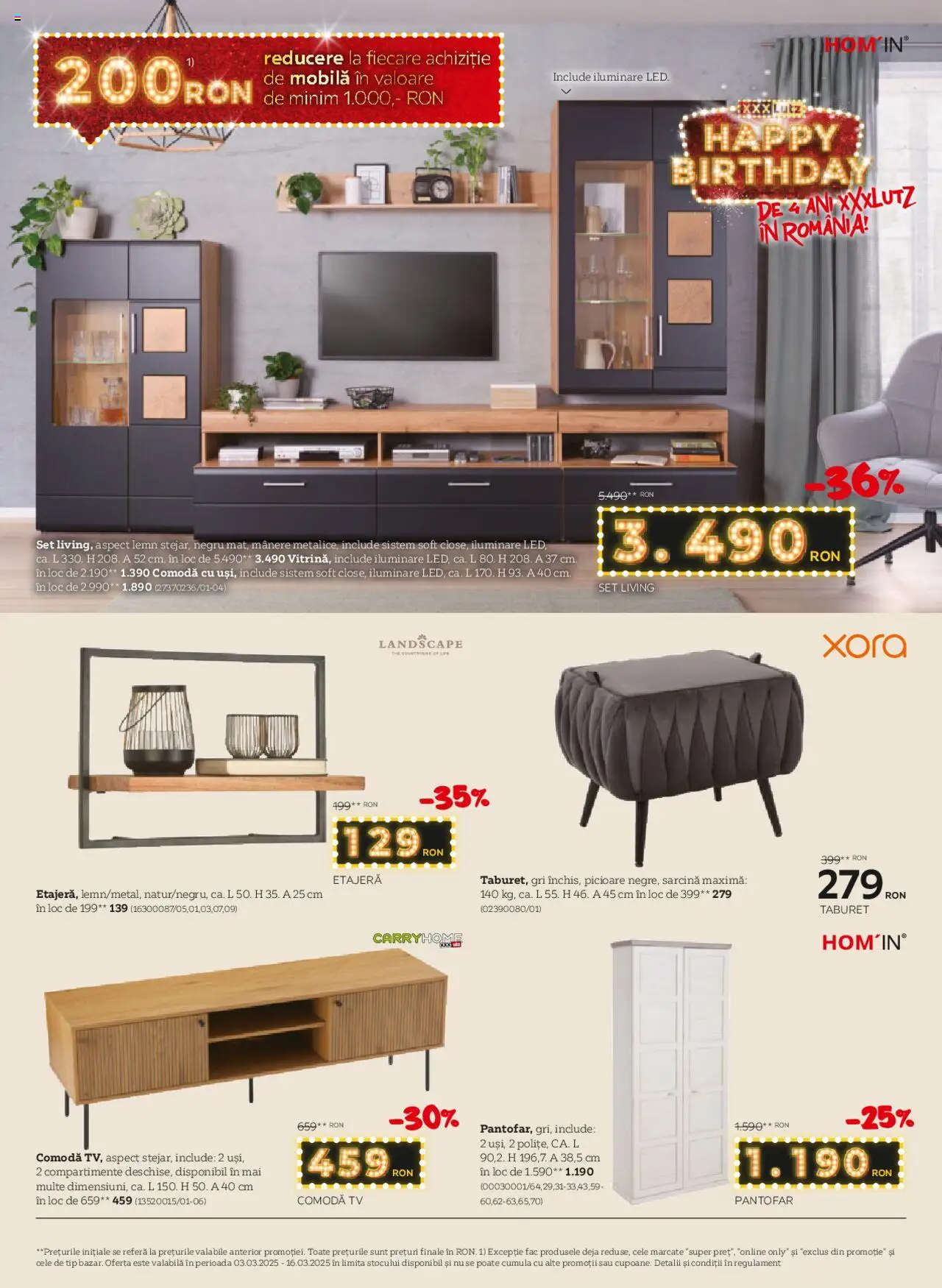 Catalog XXXLutz 3 - 30 Martie 2025 | Pagina 10 | Produse: Pantofar, Comodă, Taburet, Etajeră