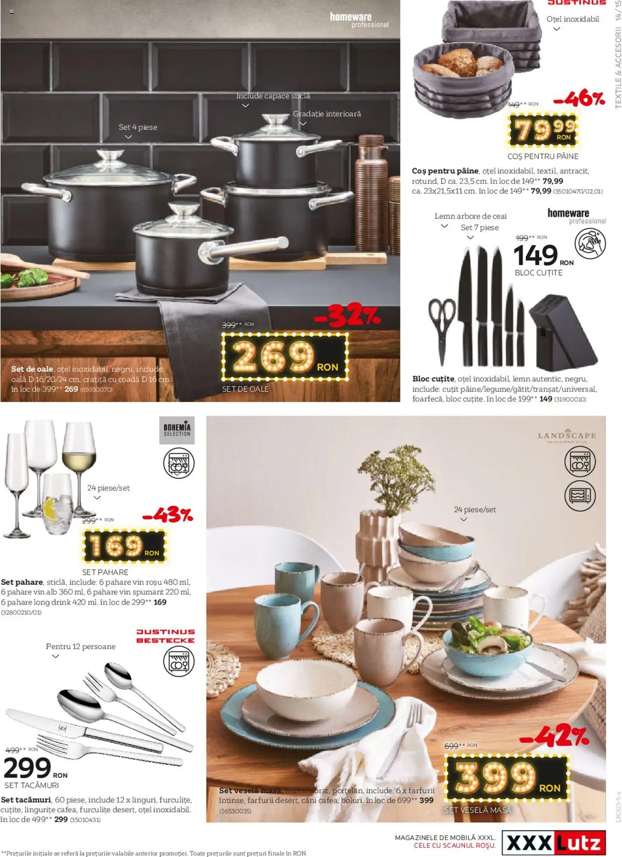 Catalog XXXLutz 3 - 30 Martie 2025 | Pagina 15 | Produse: Cratiță, Oală, Masă, Vin