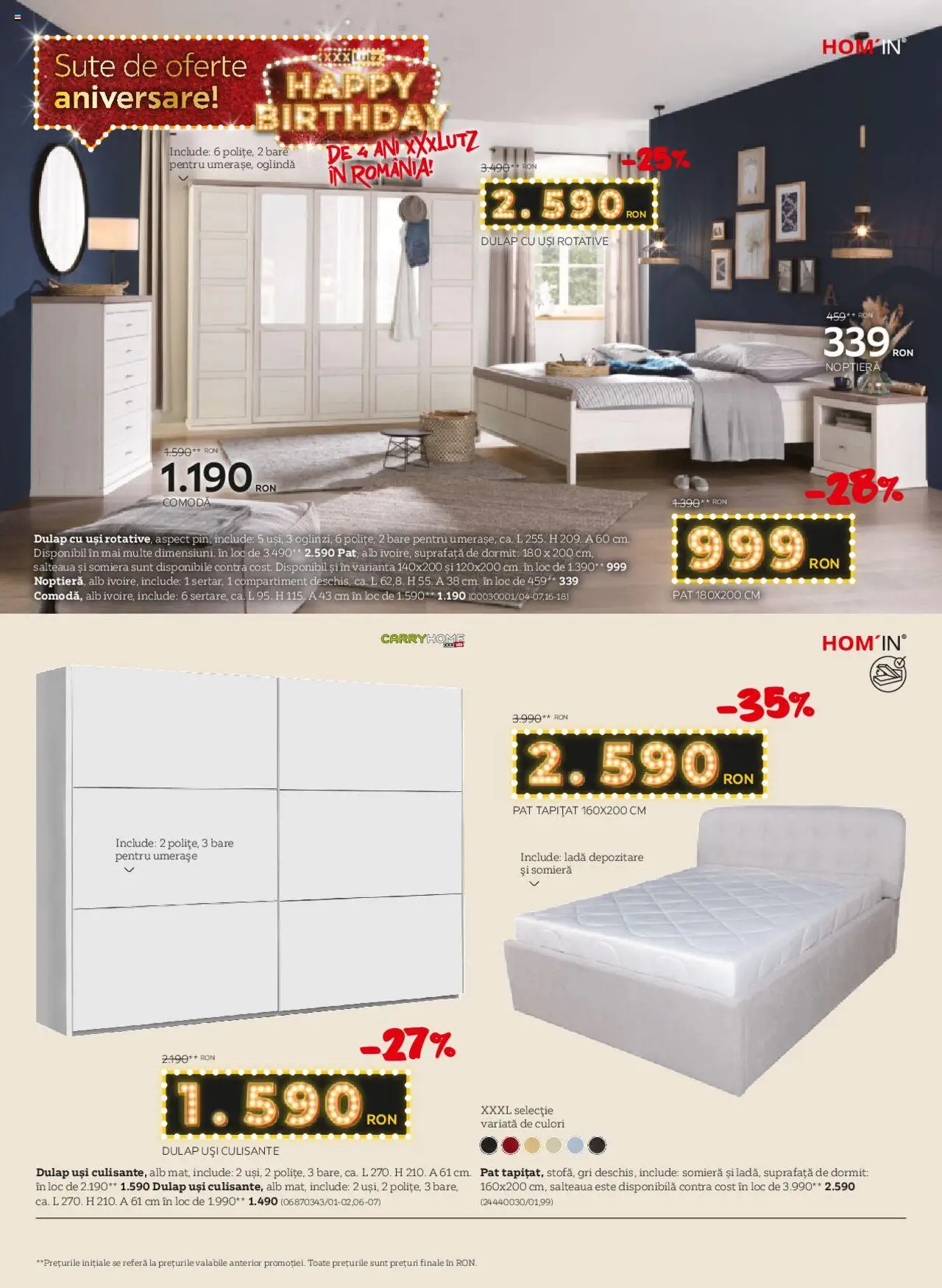 Catalog XXXLutz 3 - 30 Martie 2025 | Pagina 8 | Produse: Pat, Noptieră, Comodă, Oglindă