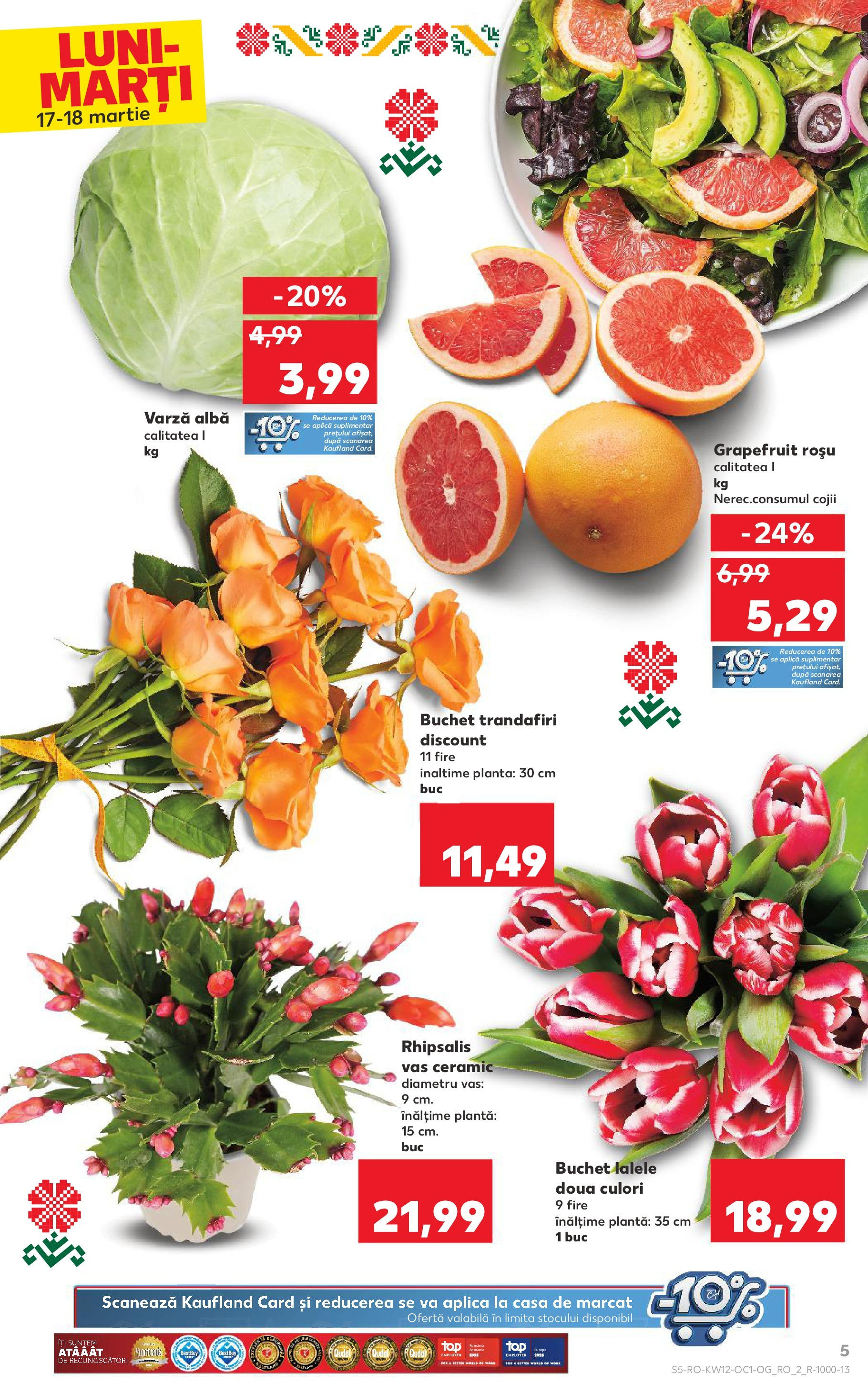 Catalog Kaufland 17 - 18 Martie 2025 | Pagina 5 | Produse: Varză