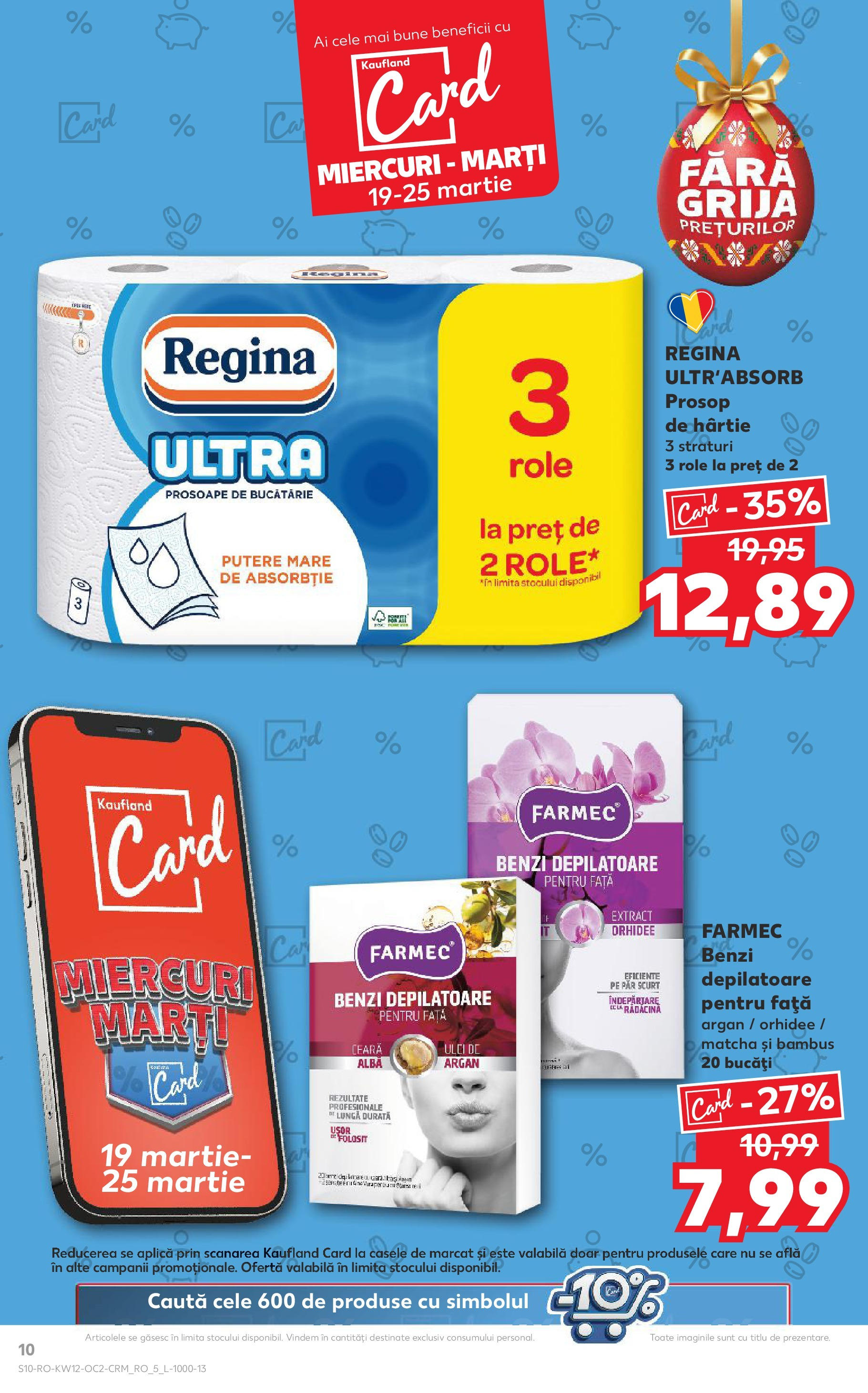 Catalog Kaufland 19 - 25 Martie 2025 | Pagina 10 | Produse: Orhidee, Bucătărie, Role, Benzi depilatoare