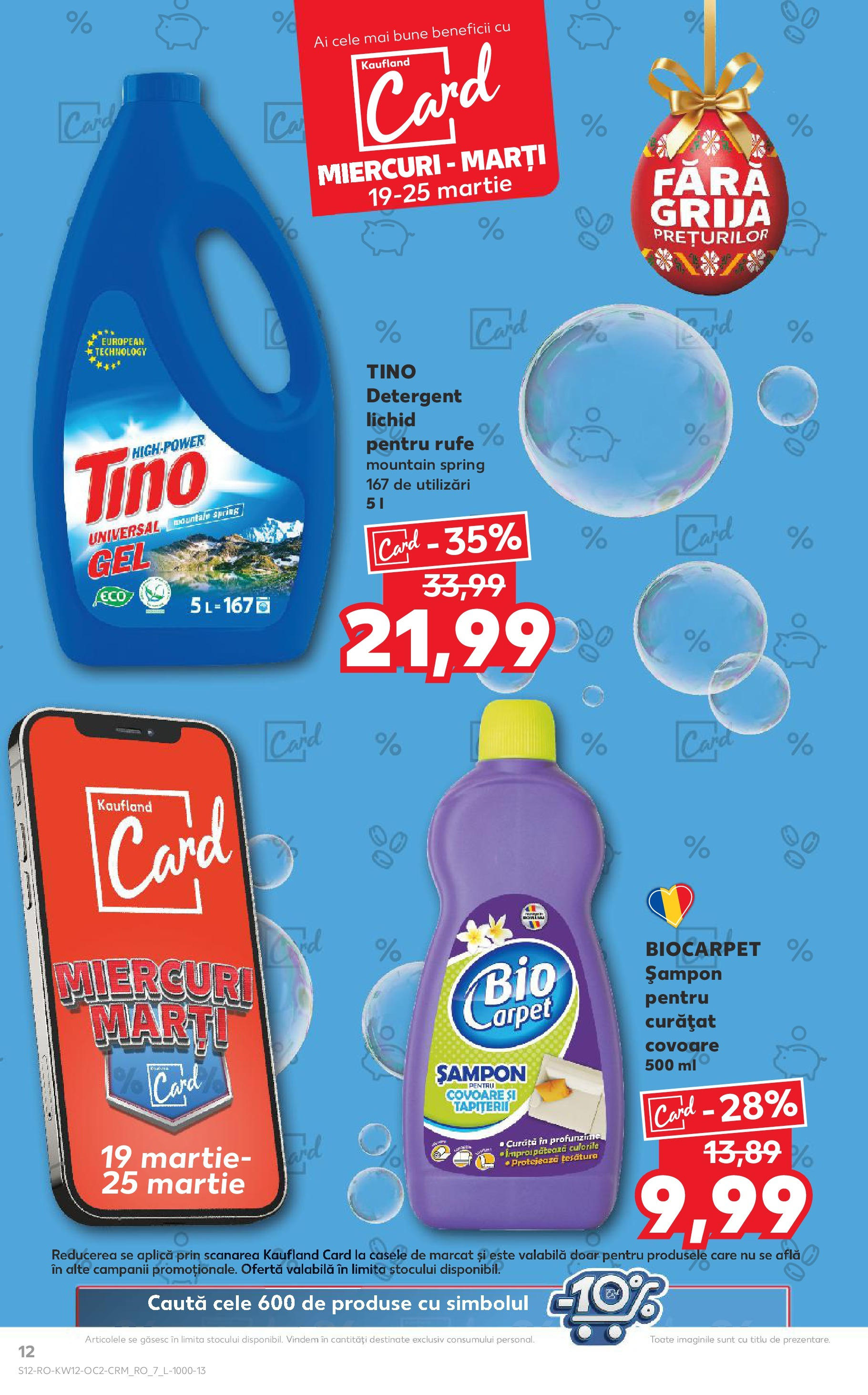 Catalog Kaufland 19 - 25 Martie 2025 | Pagina 12 | Produse: Șampon, Detergent