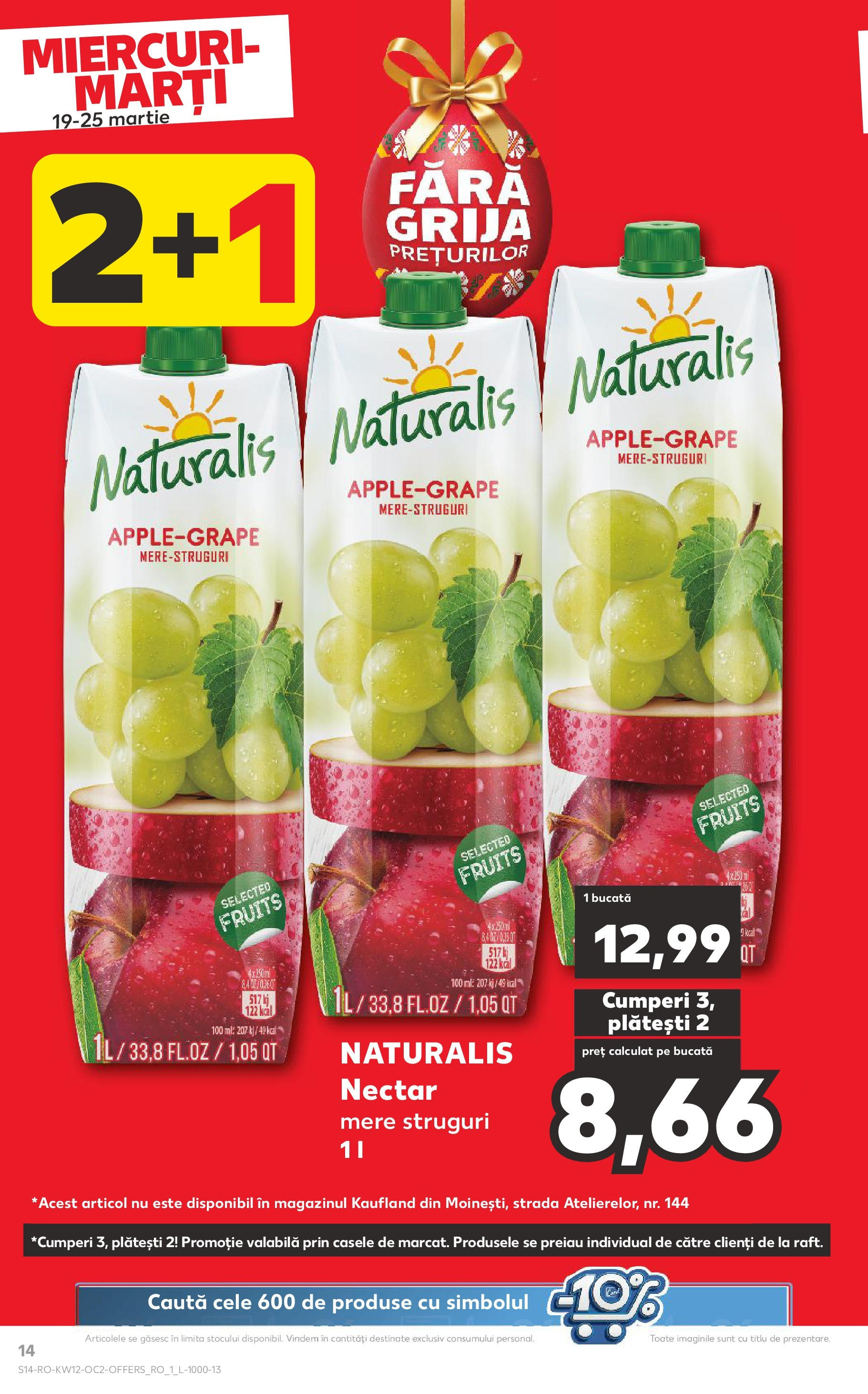 Catalog Kaufland 19 - 25 Martie 2025 | Pagina 14 | Produse: Struguri, Mere