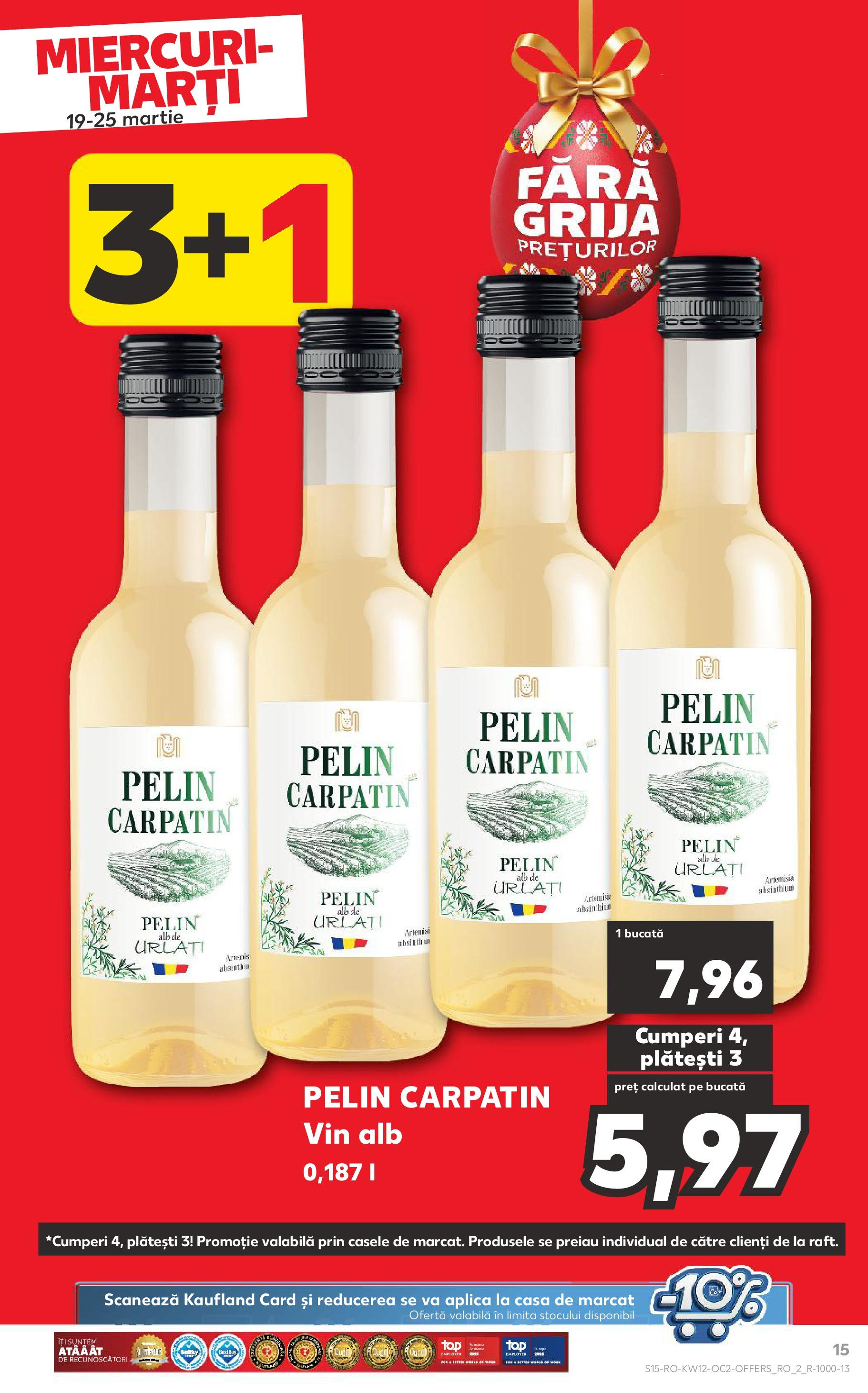 Catalog Kaufland 19 - 25 Martie 2025 | Pagina 15 | Produse: Vin