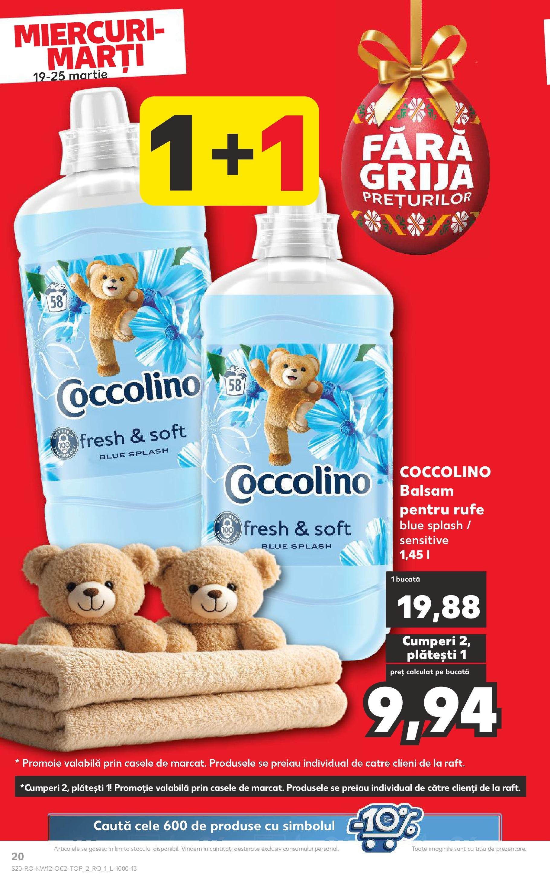 Catalog Kaufland 19 - 25 Martie 2025 | Pagina 20 | Produse: Balsam, Yorgan