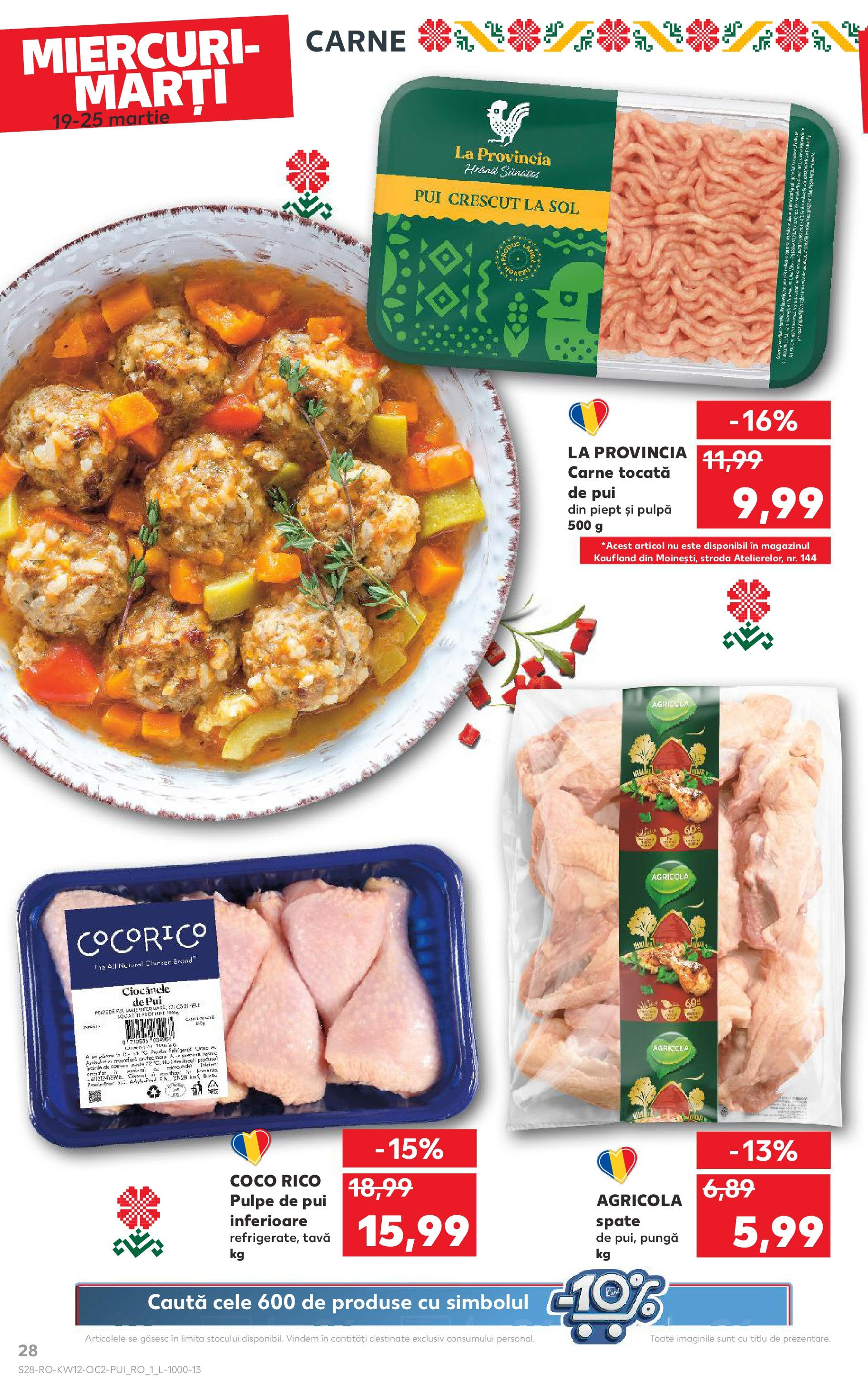 Catalog Kaufland 19 - 25 Martie 2025 | Pagina 28 | Produse: Pungă, Masaüstü kılıfı, Carne tocată