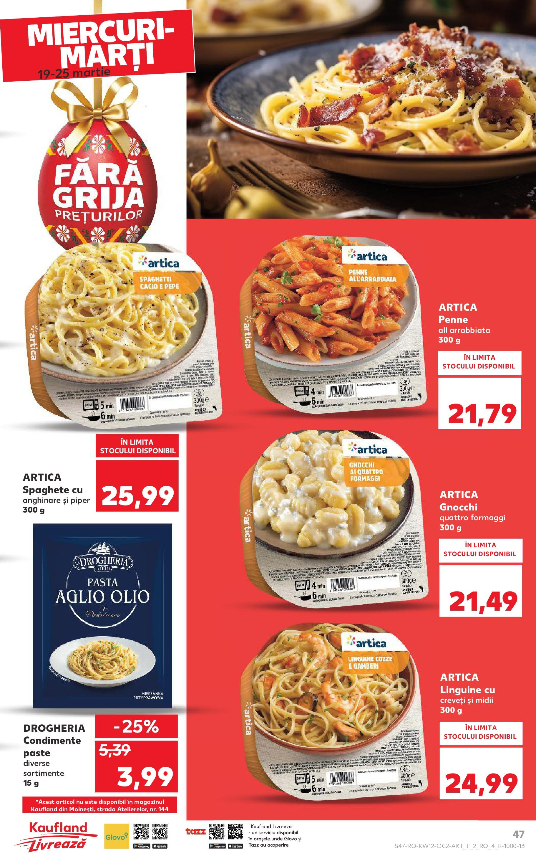 Catalog Kaufland 19 - 25 Martie 2025 | Pagina 47 | Produse: Paste, Condimente, Piper
