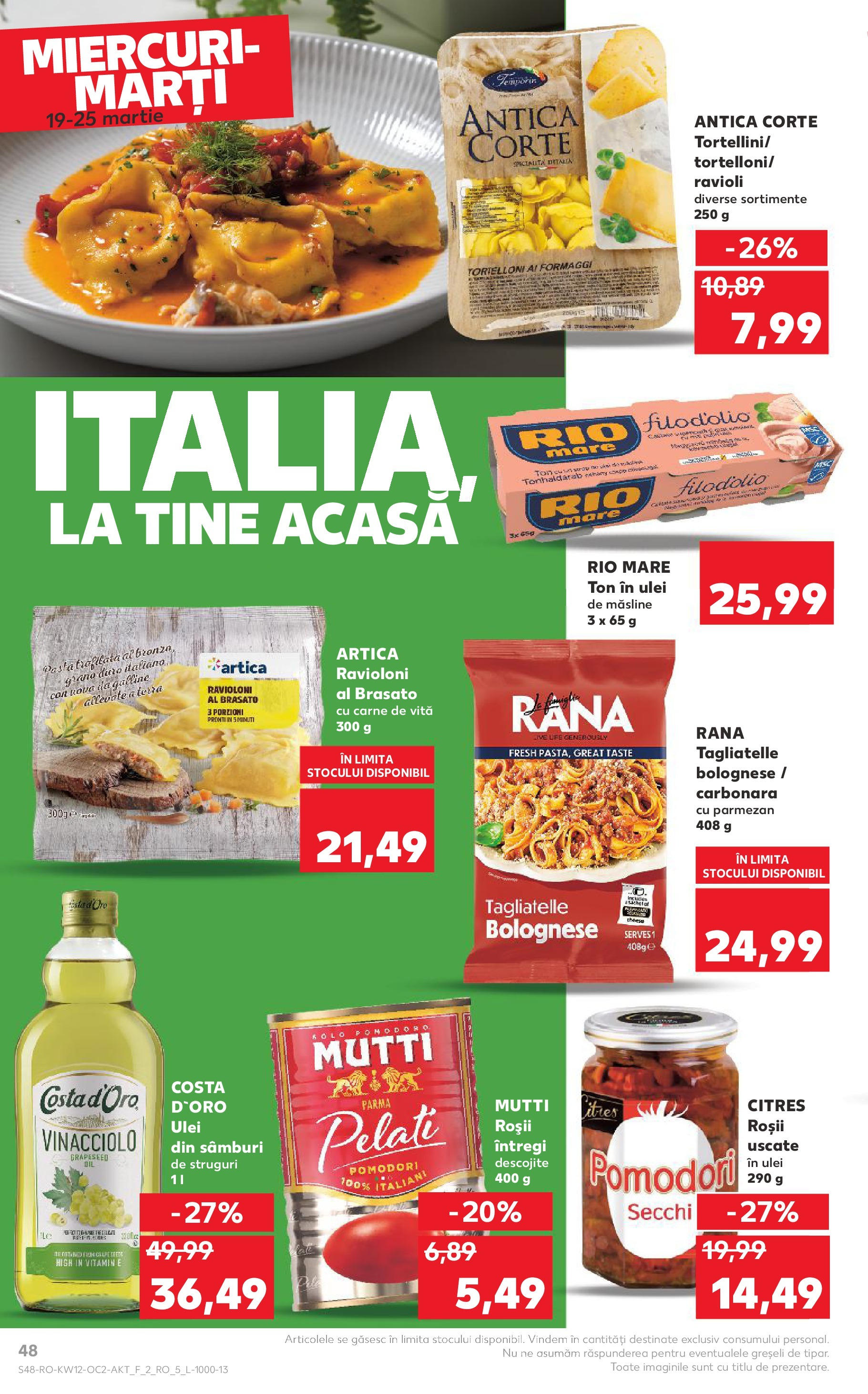 Catalog Kaufland 19 - 25 Martie 2025 | Pagina 48 | Produse: Struguri, Ulei, Roșii, Carne De Vită