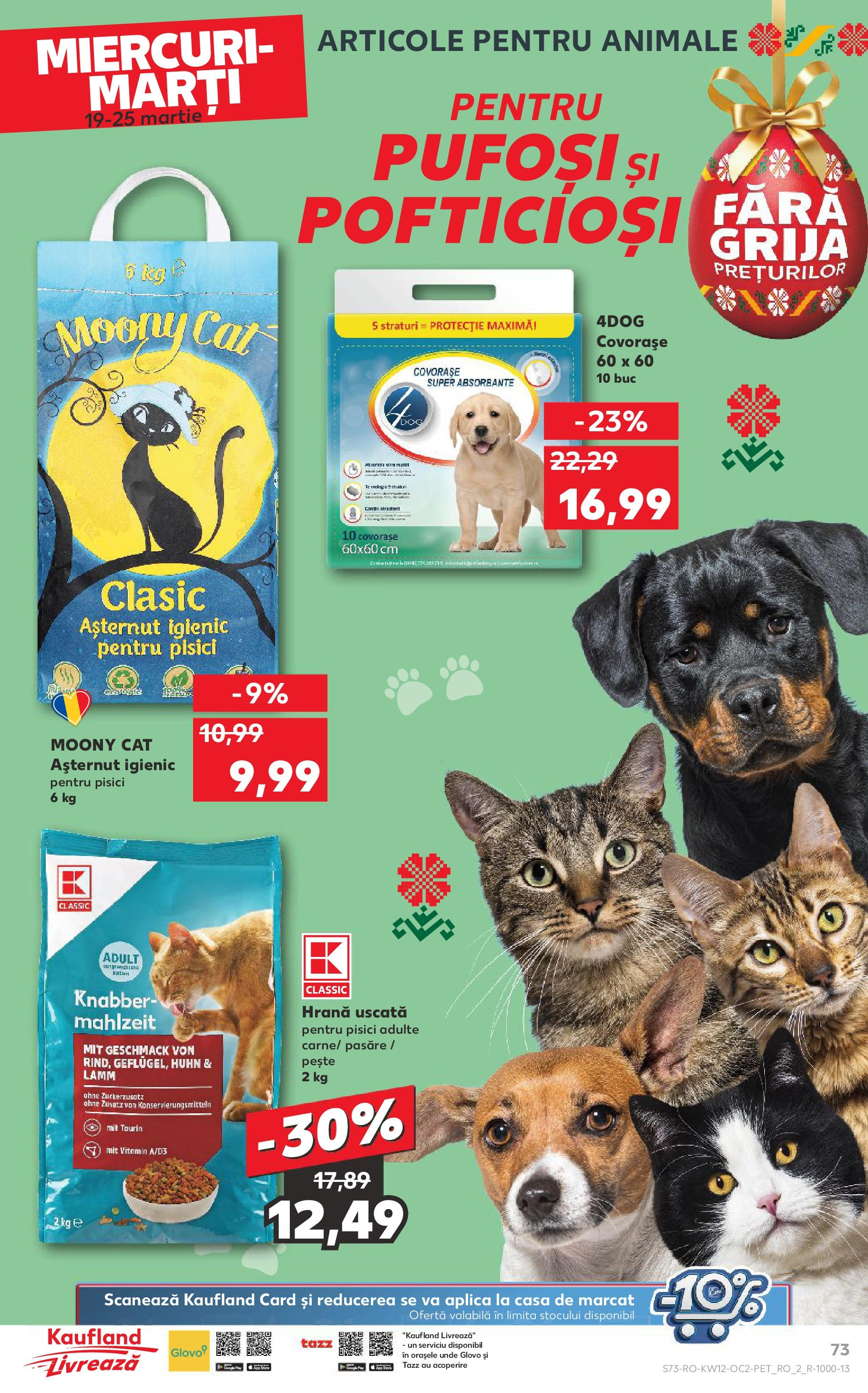 Catalog Kaufland 19 - 25 Martie 2025 | Pagina 73 | Produse: Pește, Absorbante