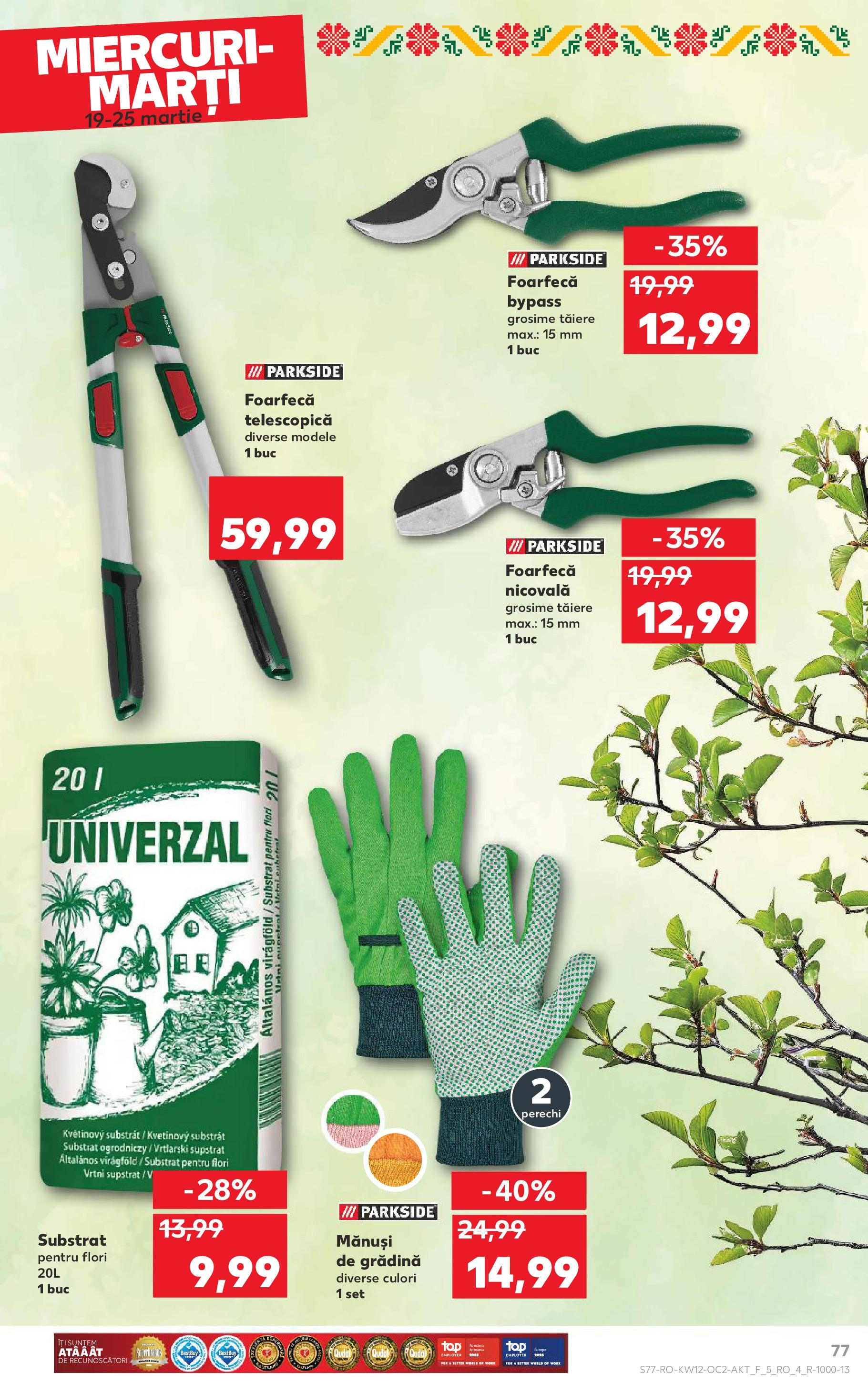 Catalog Kaufland 19 - 25 Martie 2025 | Pagina 77 | Produse: Mănuși