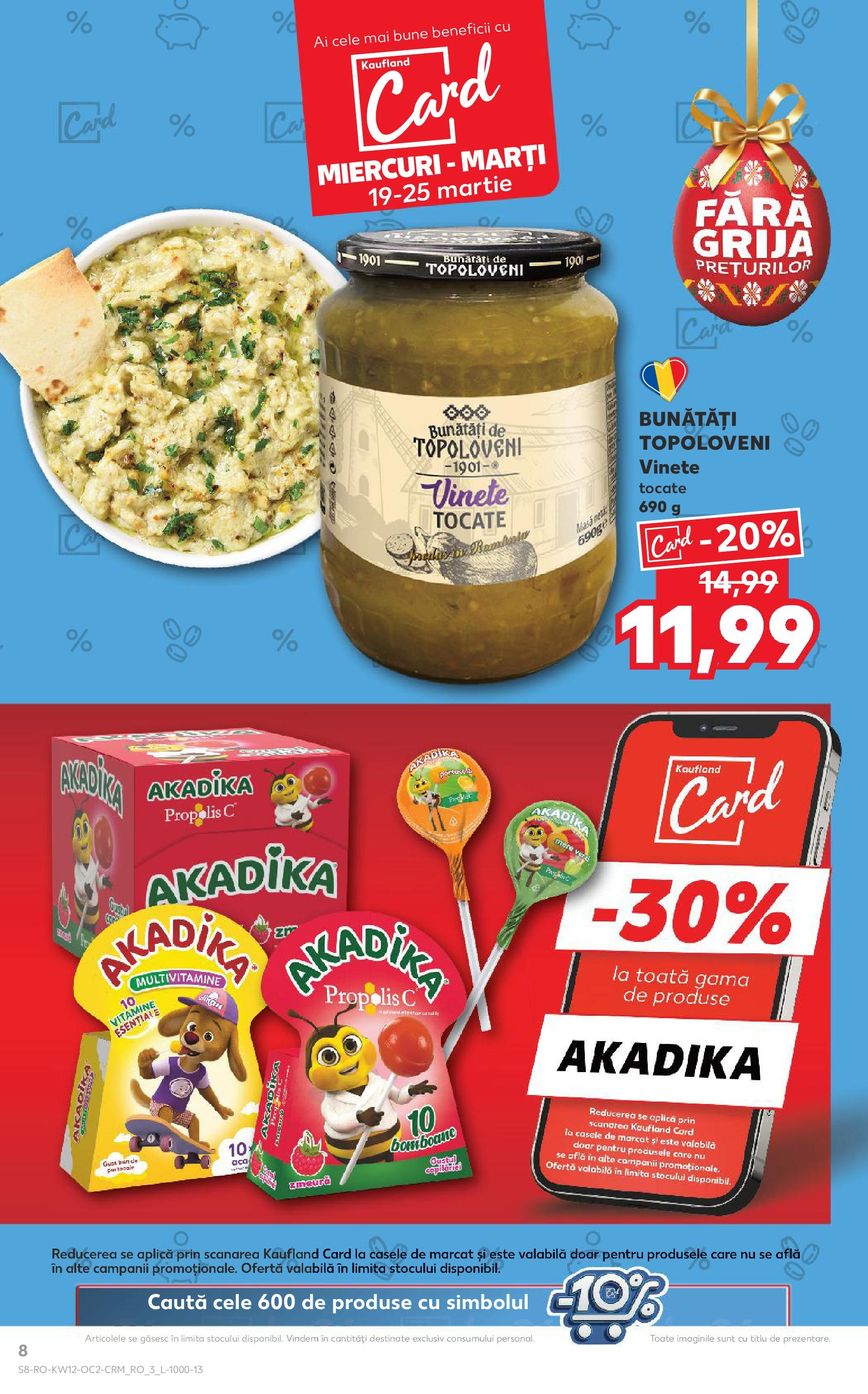 Catalog Kaufland 19 - 25 Martie 2025 | Pagina 8 | Produse: Masă, Mere, Propolis