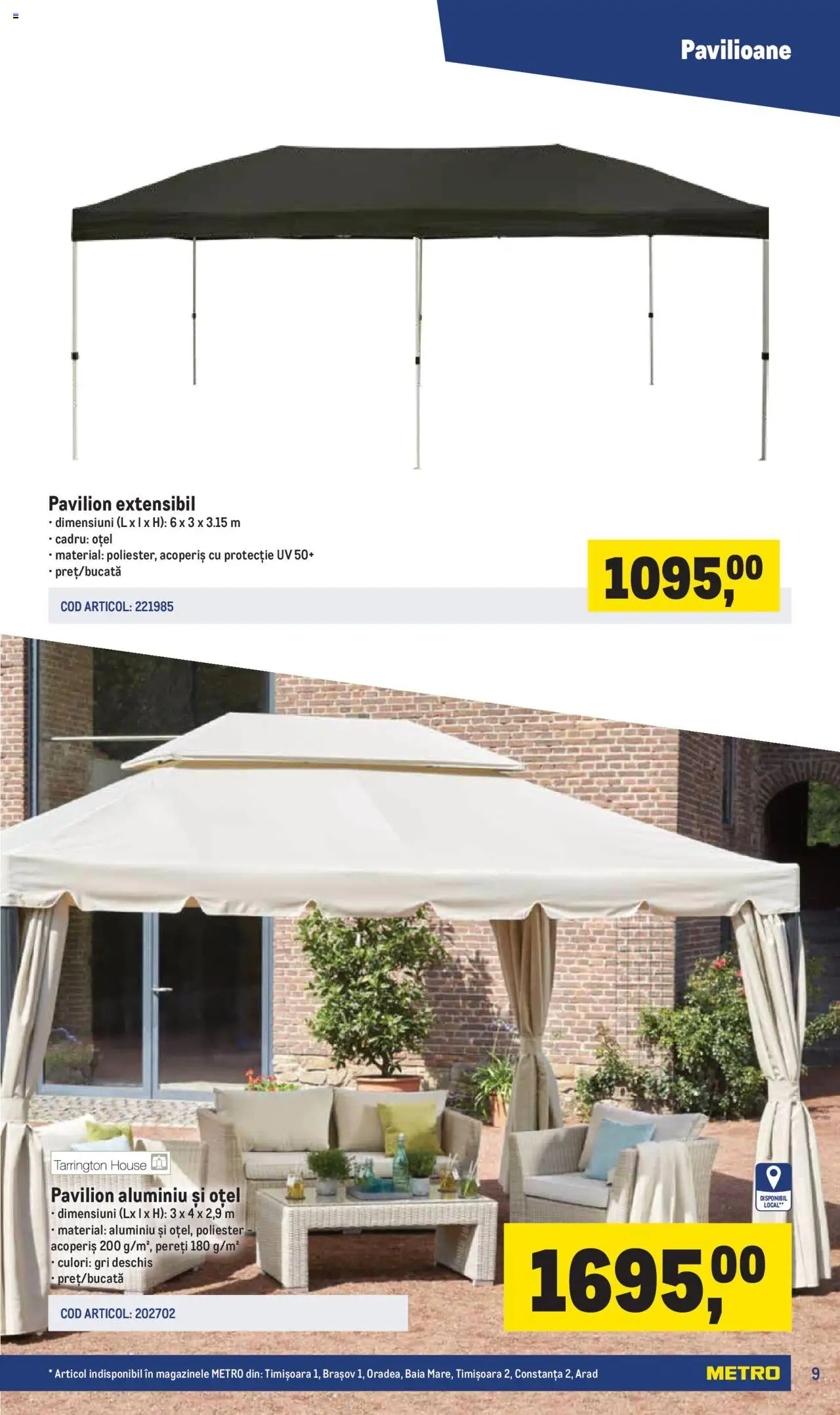 Catalog METRO 17 Martie - 30 Iunie 2025 | Pagina 9 | Produse: Pavilion